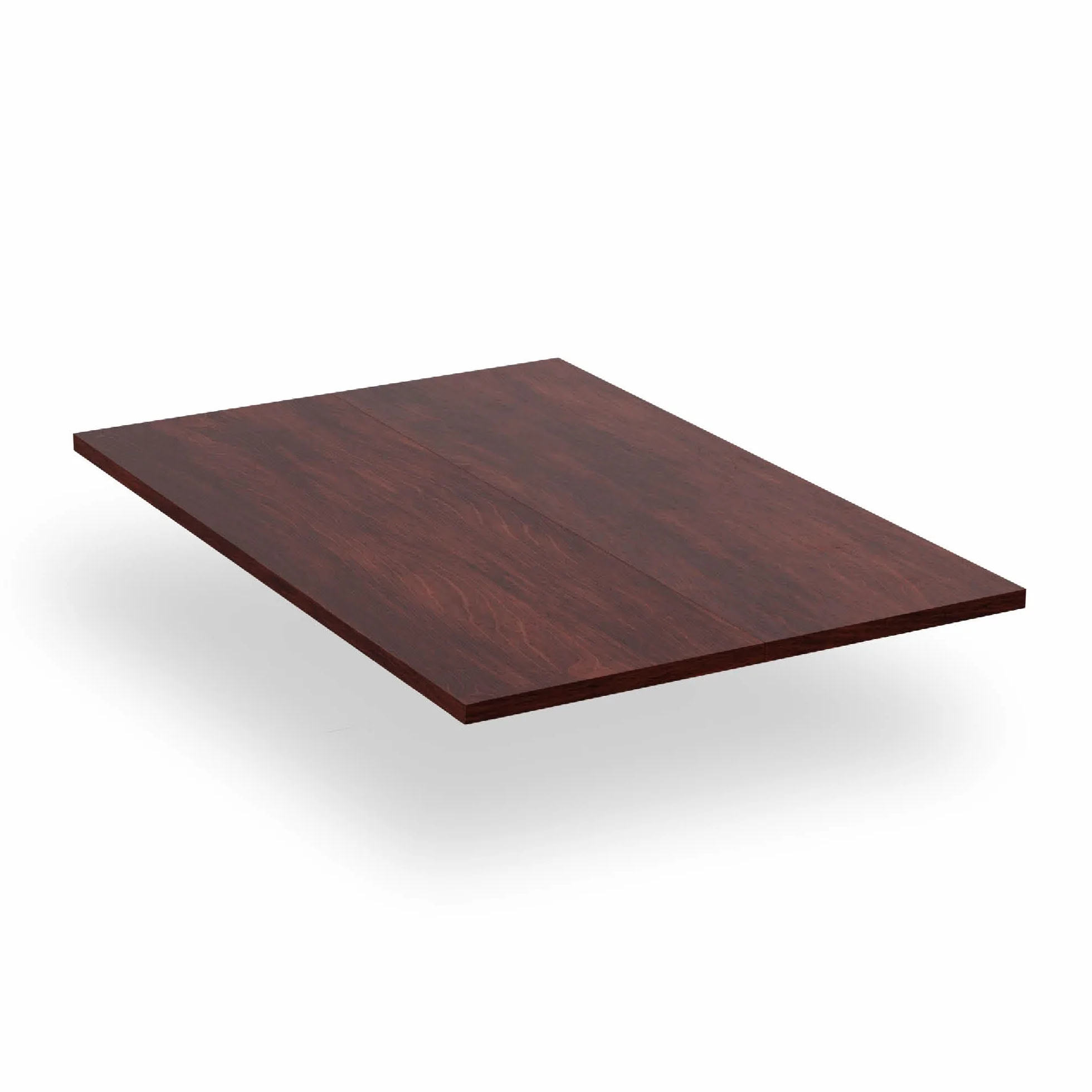 blumfeldt Bearsdon Tablero de Mesa - Madera Contrachapada, 120×80 cm, Resistente a Arañazos y Calor, Ideal para Comedor - Acabado Moderno en Teca, Interiores Industriales y Minimalistas
