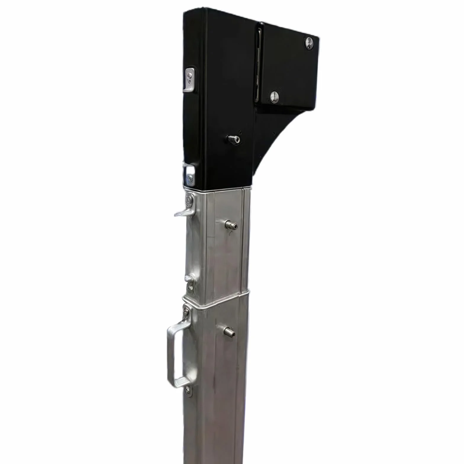 Grúas pórtico, elevador de 2 postes Grúas pórtico portátiles de 5,3 a 7,5 pies de largo x 4,9 a 9,5 pies de alto para puertos, construcción de ferrocarriles(1T)