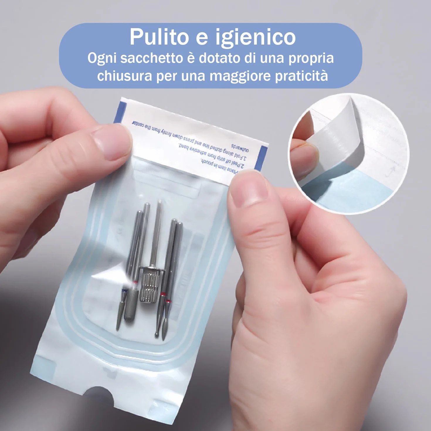 Bolsas de Esterilización Autosellantes PVC, 150 Unidades para Autoclave