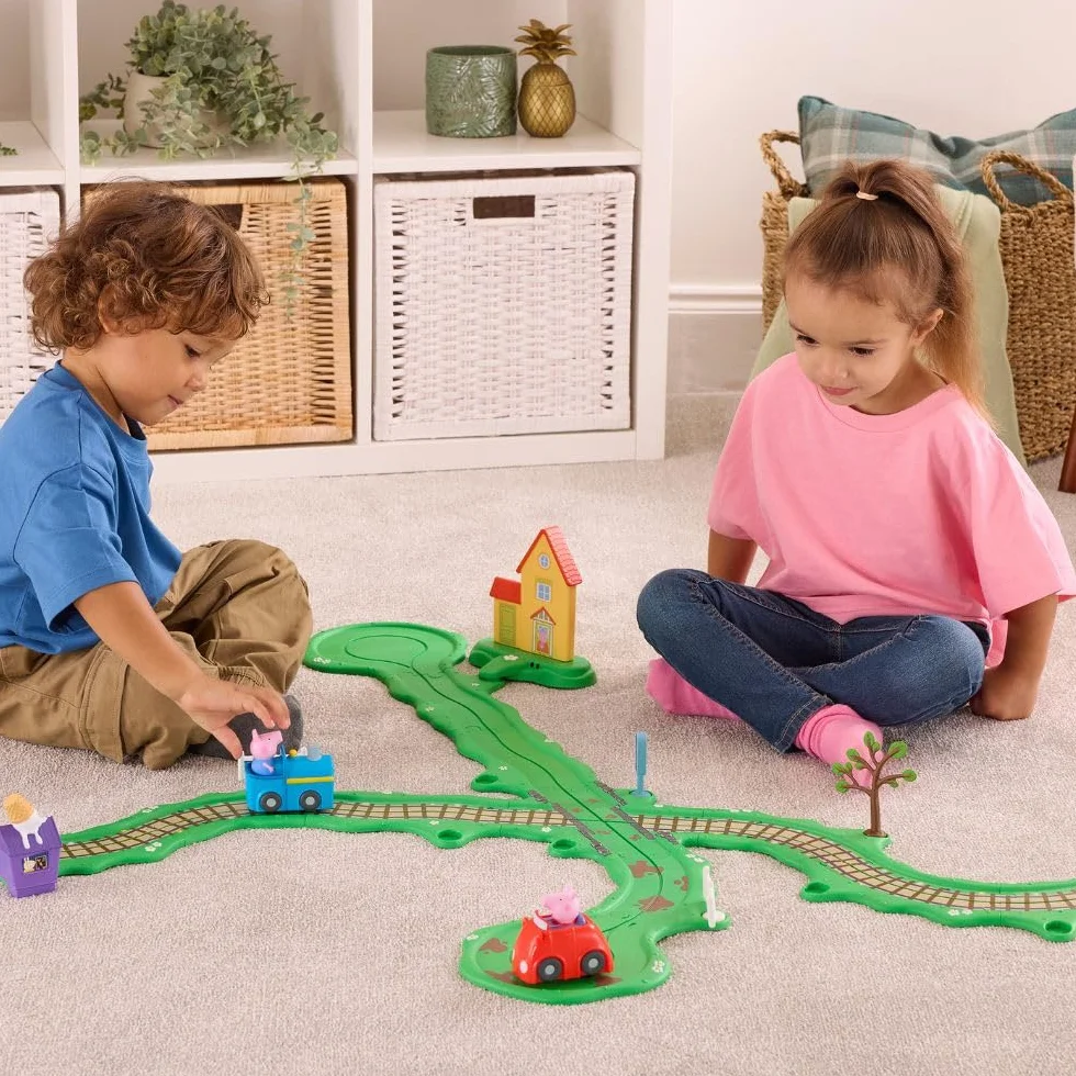 Peppa Pig Circuito Tren y Coche