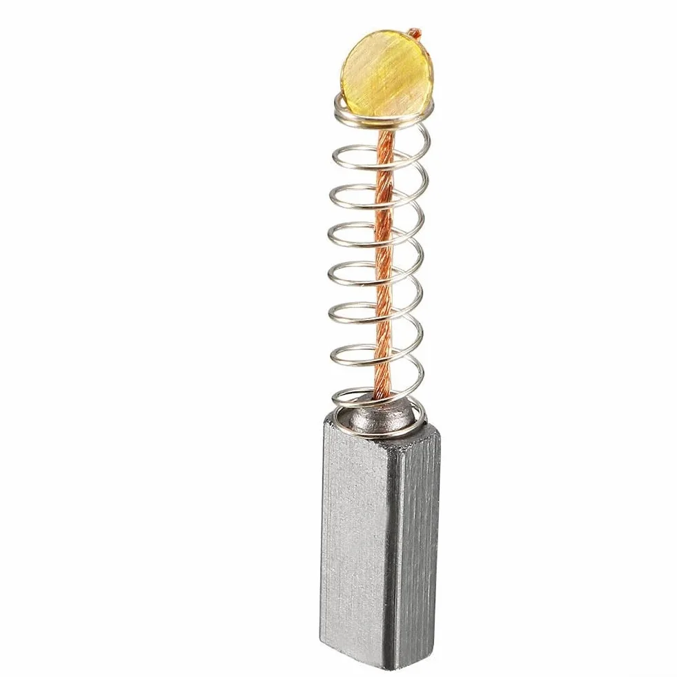 Escobillas de carbón para motores eléctricos 12x6x4 mm juego de 10