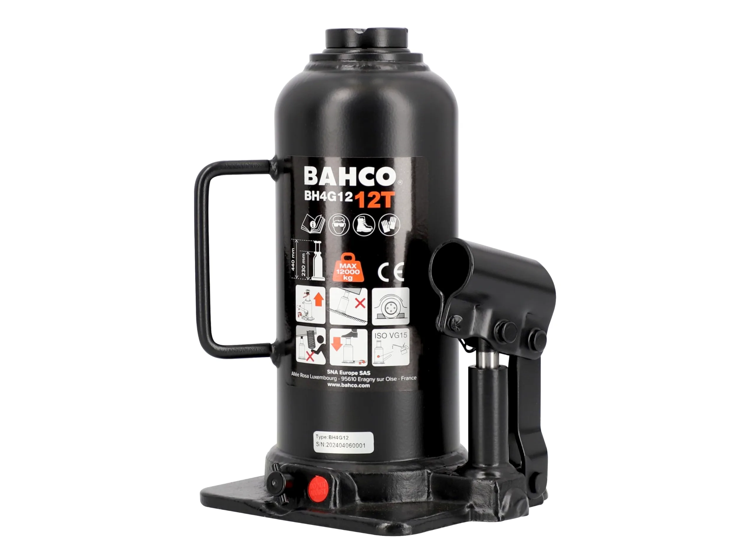 BAHCO BH4G12 - Gato de Botella 12T