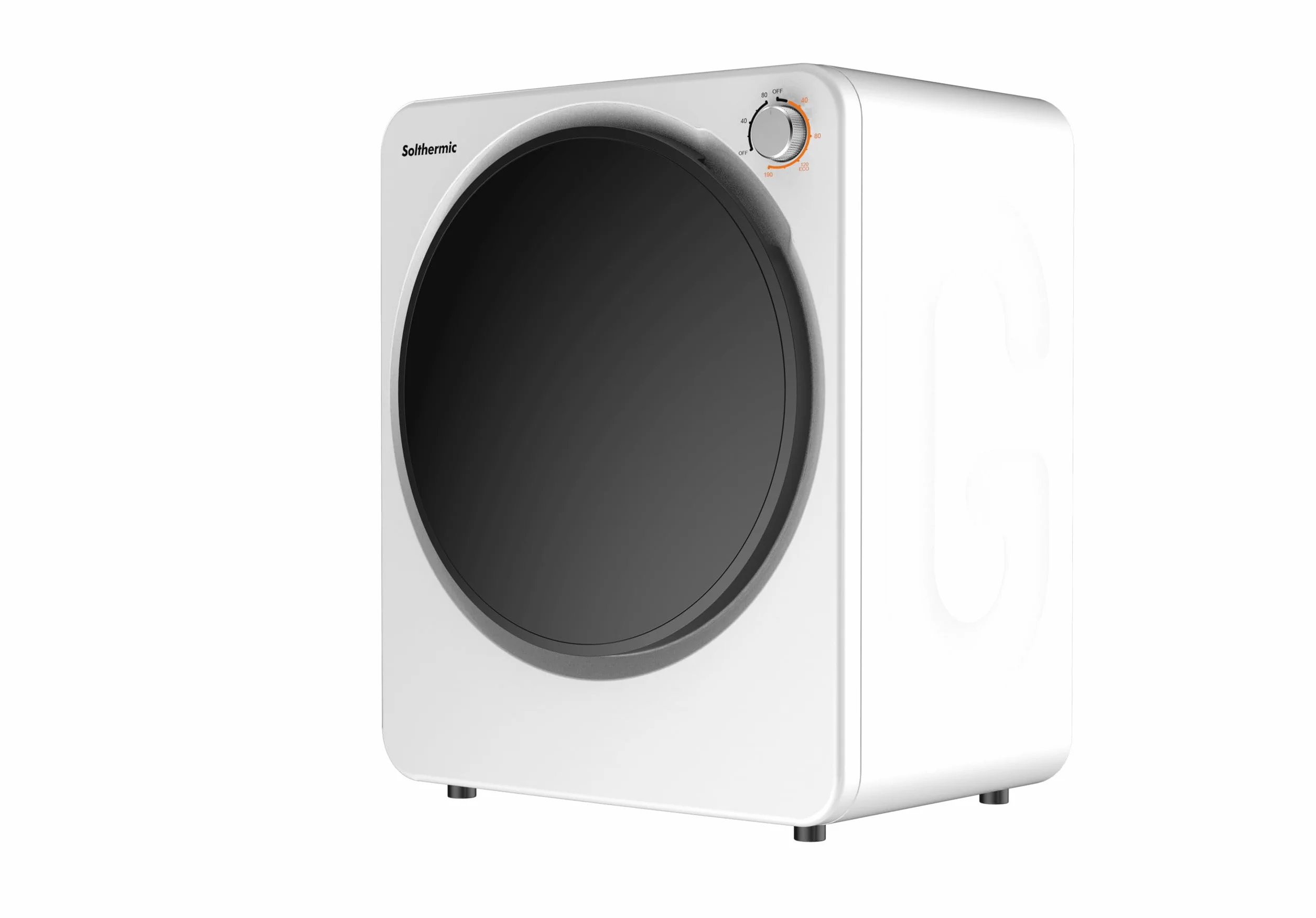 SOLTHERMIC SECADORA MINI SC2.5G 2,5 KG Puerta negra ojo de buey Blanco