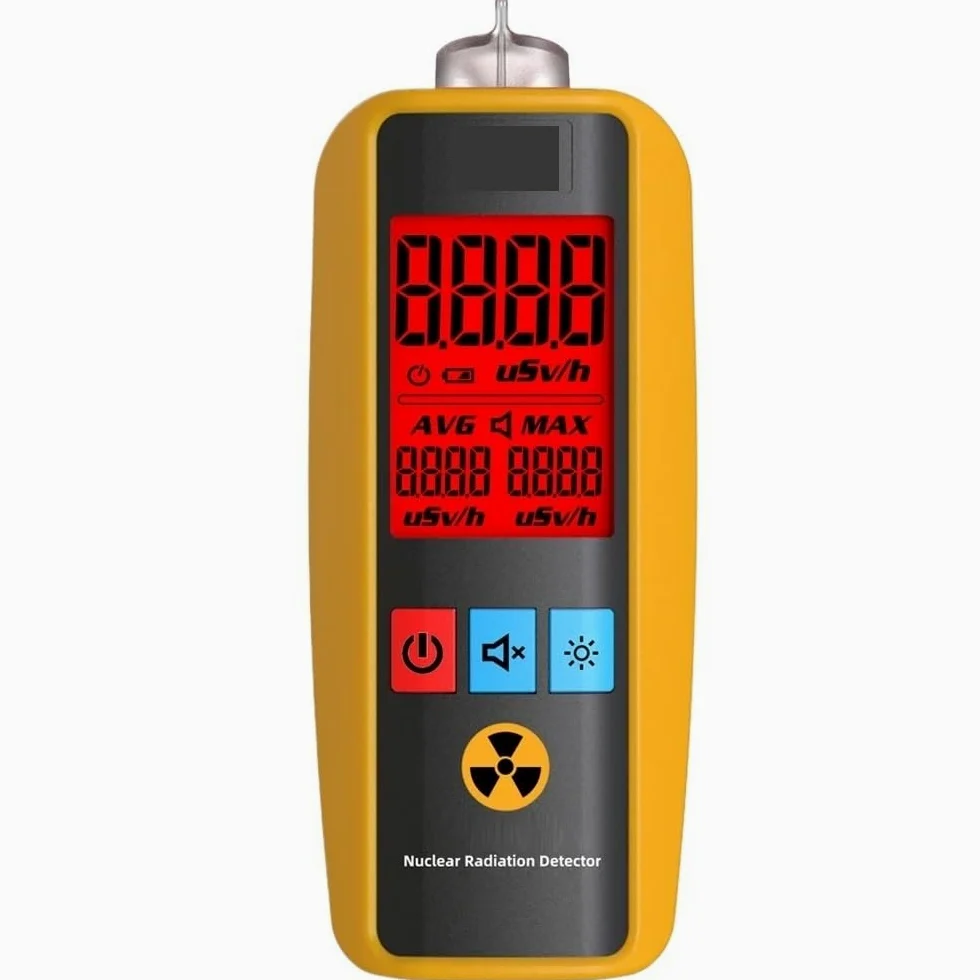 Contador Geiger Detector de radiación nuclear Rayos X Rayos Y Rayos Beta Dosímetro de radiación personal Probador de canicas