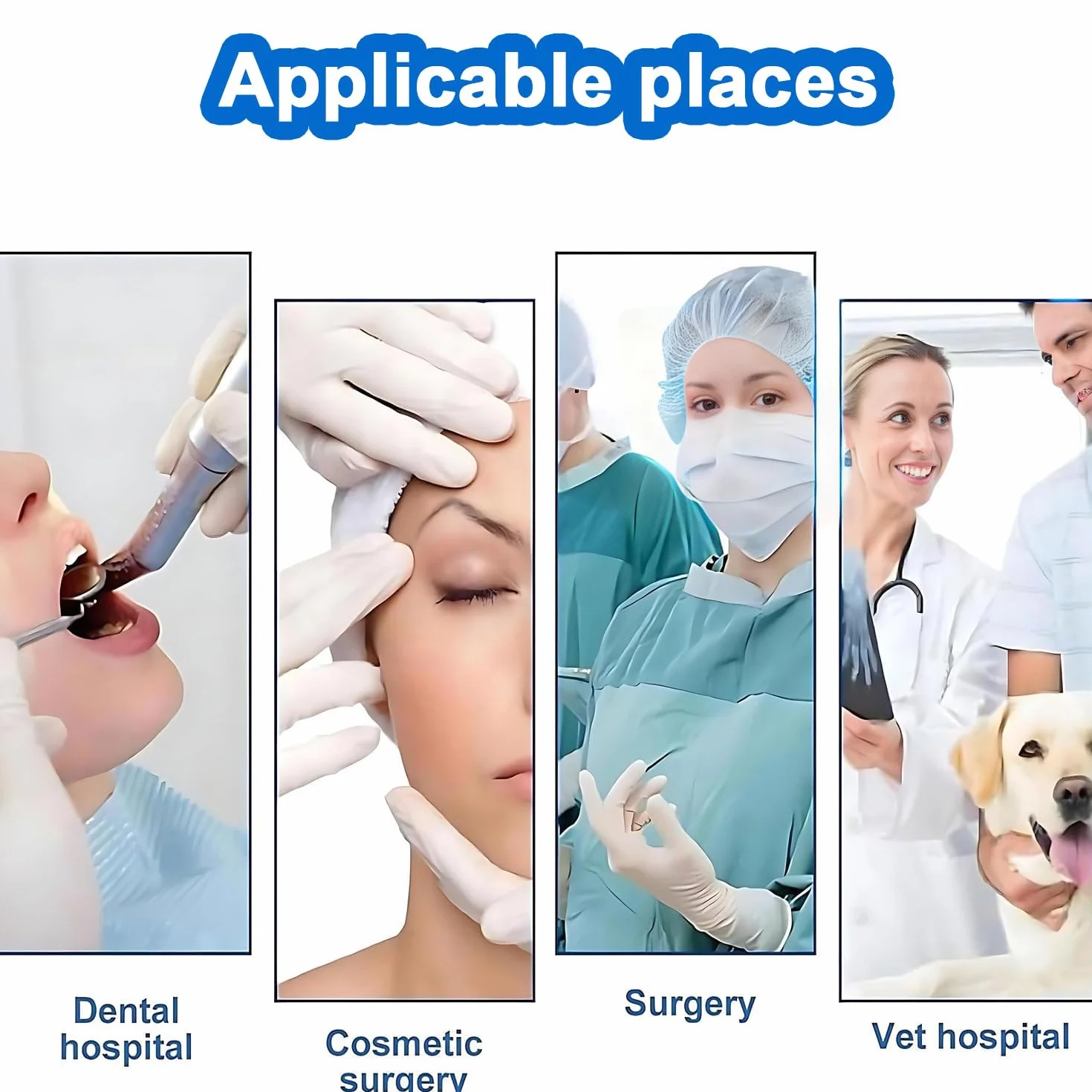 Lámpara LED de techo para exámenes médicos quirúrgicos de 25 W, sin sombras, rotación de 360 ​​grados, temperatura de color ajustable, para cirugía dental, otorrinolaringológica y veterinaria.