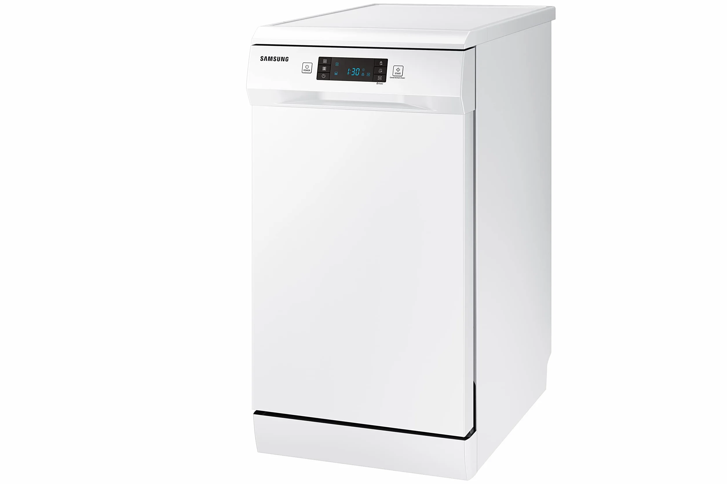 SAMSUNG DW50R4070FW Lavavajillas 10 cubiertos 45cm A++ Libre instalación Blanco