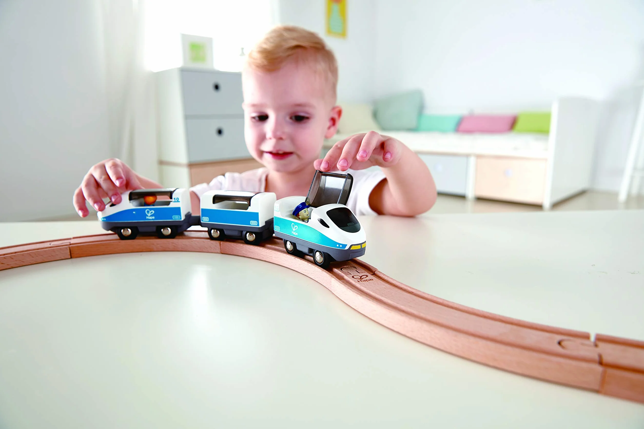 Hape Juego de Tren de Pasajeros E3729