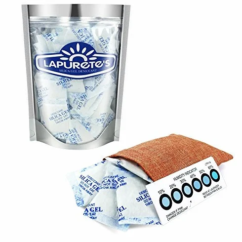 Gel De Sílice Desecante Deshumidificadores 10 Gramos 25 Paquetes
