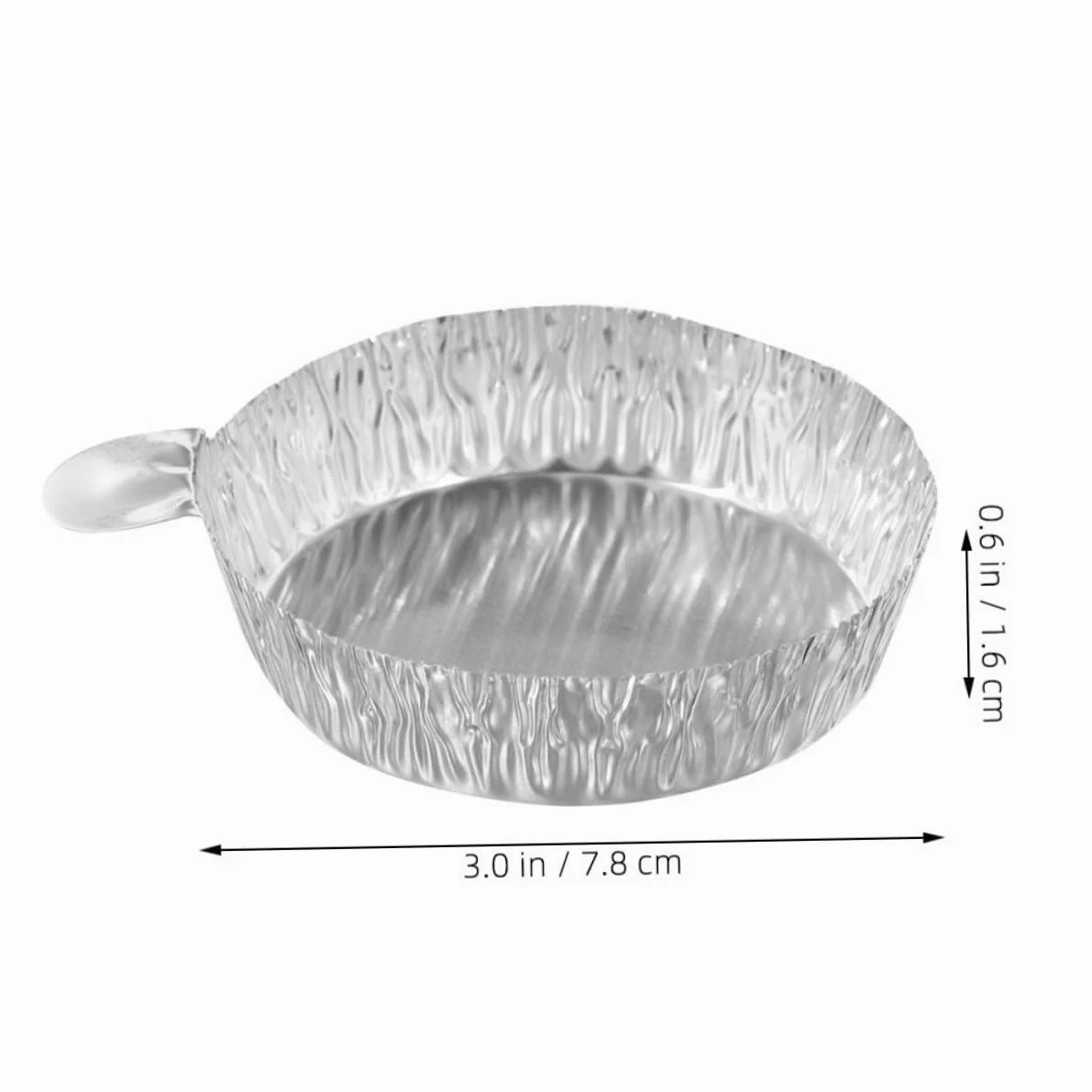 Homoyoyo 500piezas Bandejas De Desechables Para Pesaje De Muestras De Resistente y De Limpiar Para y Procesamiento De Alimentos