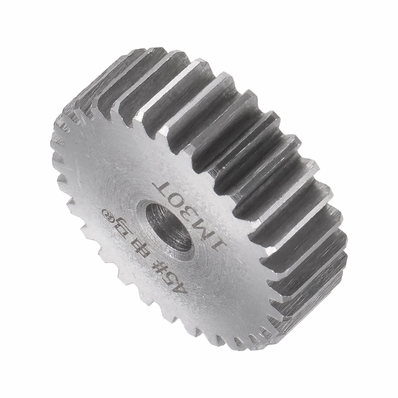 Recta Engranaje 12mm Interior Apertura 30T 1 Módulo Endurecido 45# Acero Diferencial Motor RC Repuesto