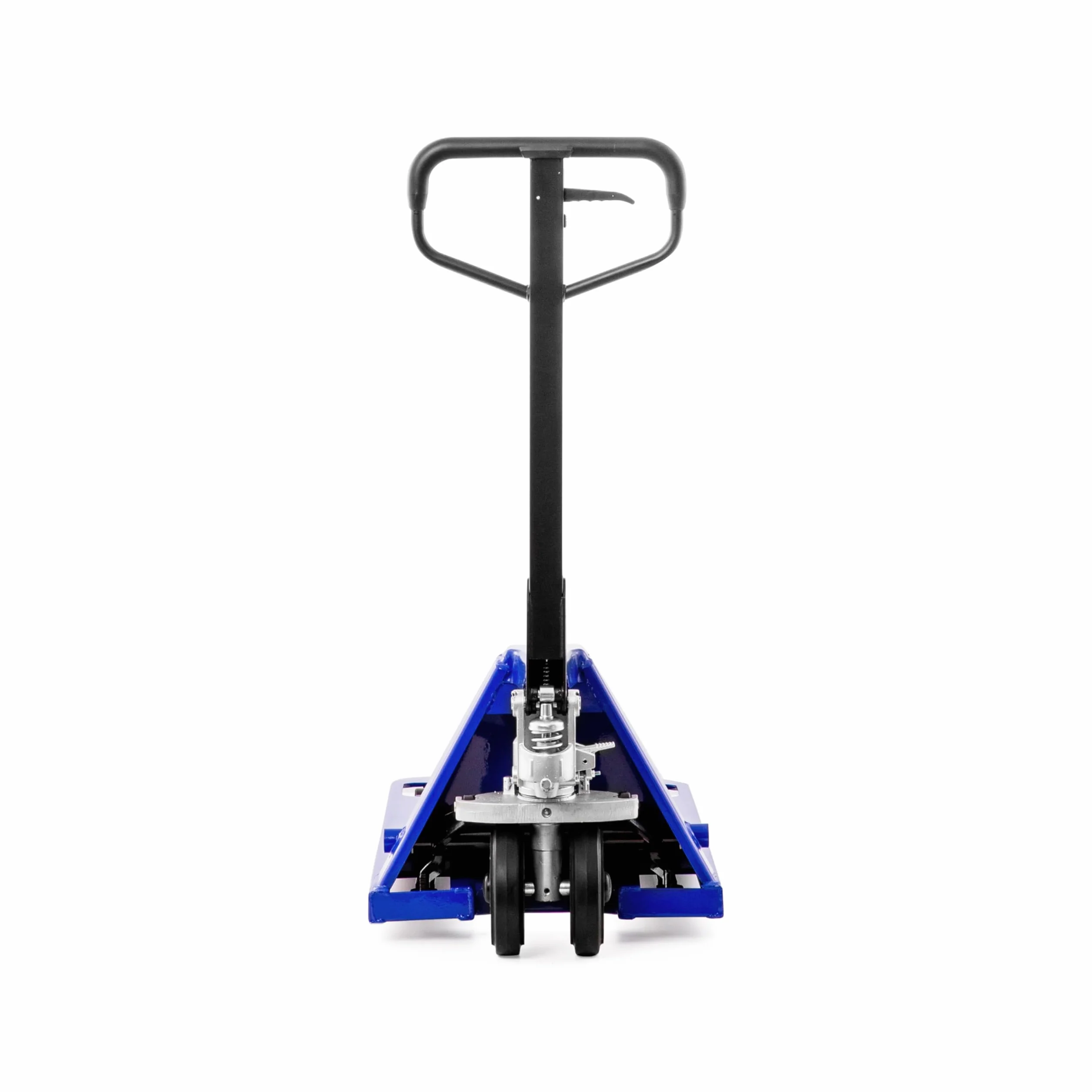 Transpaleta manual corta COMPACT-R | 2,5 t/2500 kg Capacidad de carga | 800 mm Longitud de la horquilla | Ruedas de Goma | Europalets