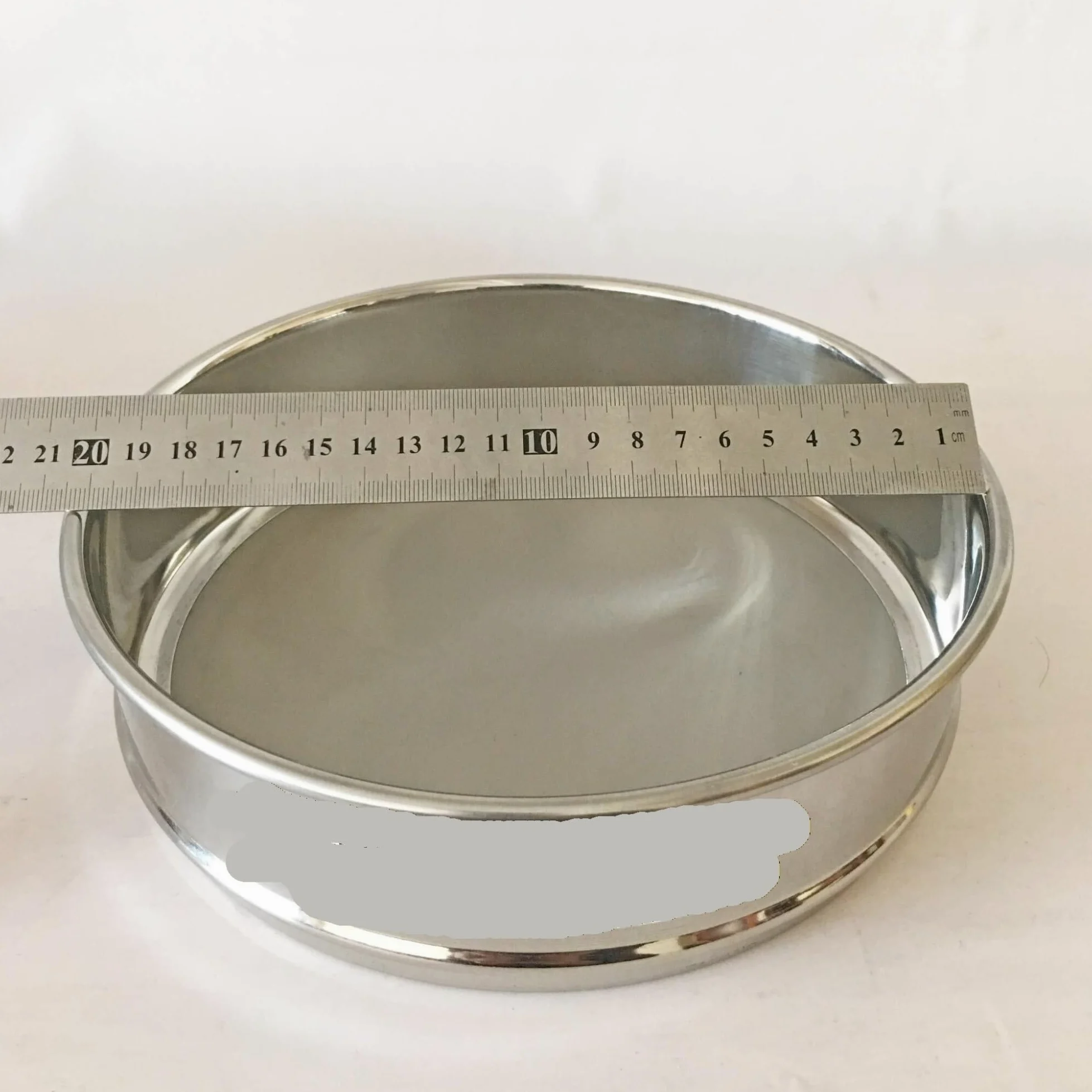 Tamiz de prueba de acero inoxidable de 200 mm - Tela metálica de acero inoxidable 304, 1 pieza(500mesh 0.025mm)