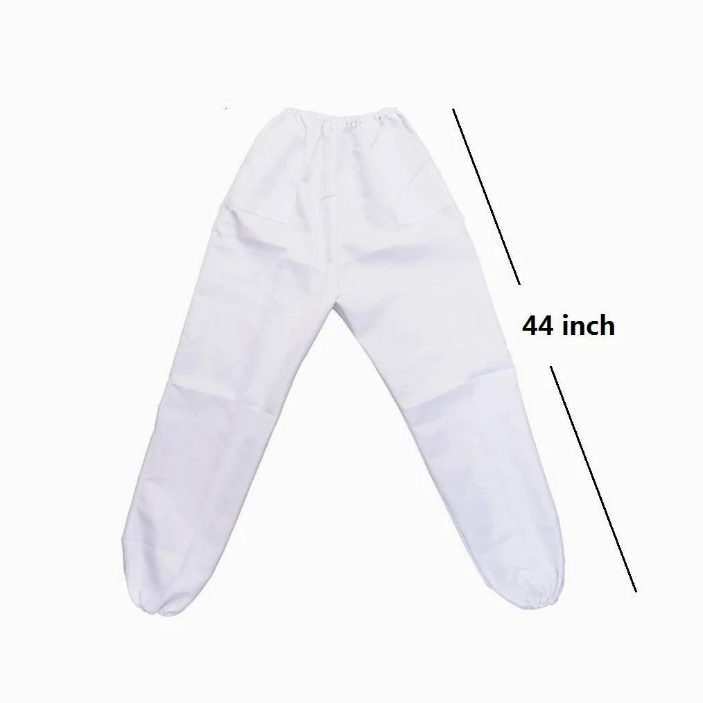 Xgunion Traje profesional de apicultor (chaqueta, pantalones, guantes)