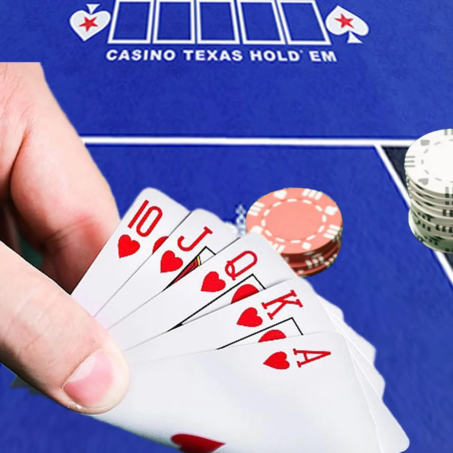 Alfombrilla de póquer profesional 180 x 90 cm, blackjack para 10 jugadores, goma, diseño Texas Hold'em, con bolsa de transporte