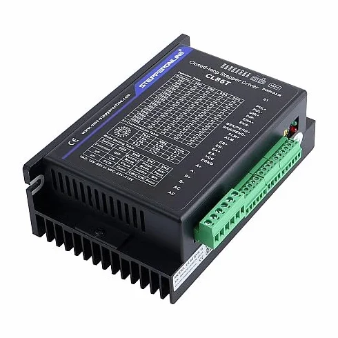 STEPPERONLINE Controlador paso a paso de bucle cerrado V4.1 0-8.0A 18-80VAC / 24-110VDC para motor paso a paso Nema 34