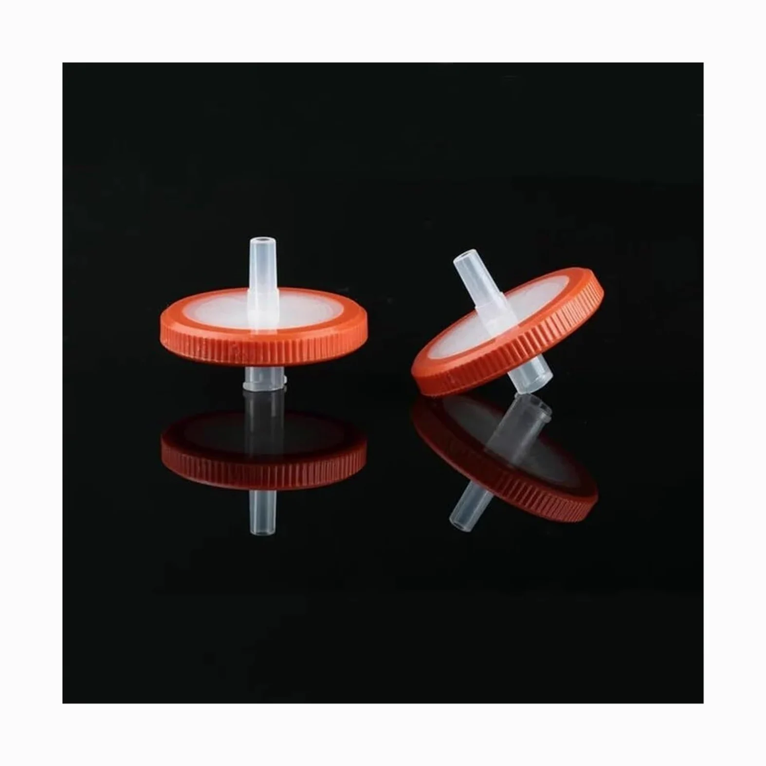 Filtro de jeringa de laboratorio, Filtro de aguja PTFE laboratorio, 33mm, 0,22/0,45um, Luer Lock, paquete 100, hidrofílico e hidrofóbico(Hydrophilic 0.22um)