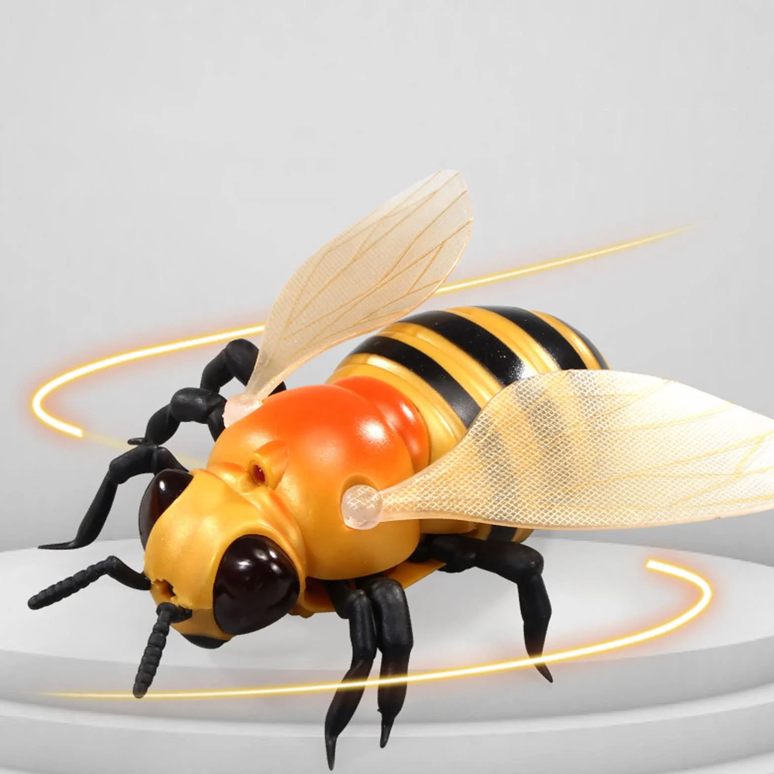 Jiawu Abeja de Control Remoto Realista Alta Simulación para Fiestas