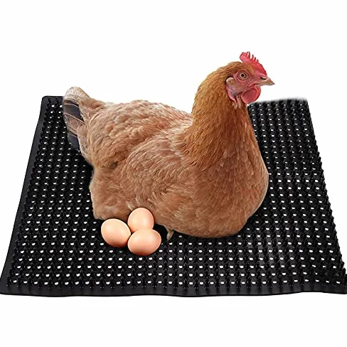 Almohadillas lavables para anidar pollos, alfombrillas de césped artificial para gallineros y cajas de anidación, soporta la puesta de huevos de gallinas