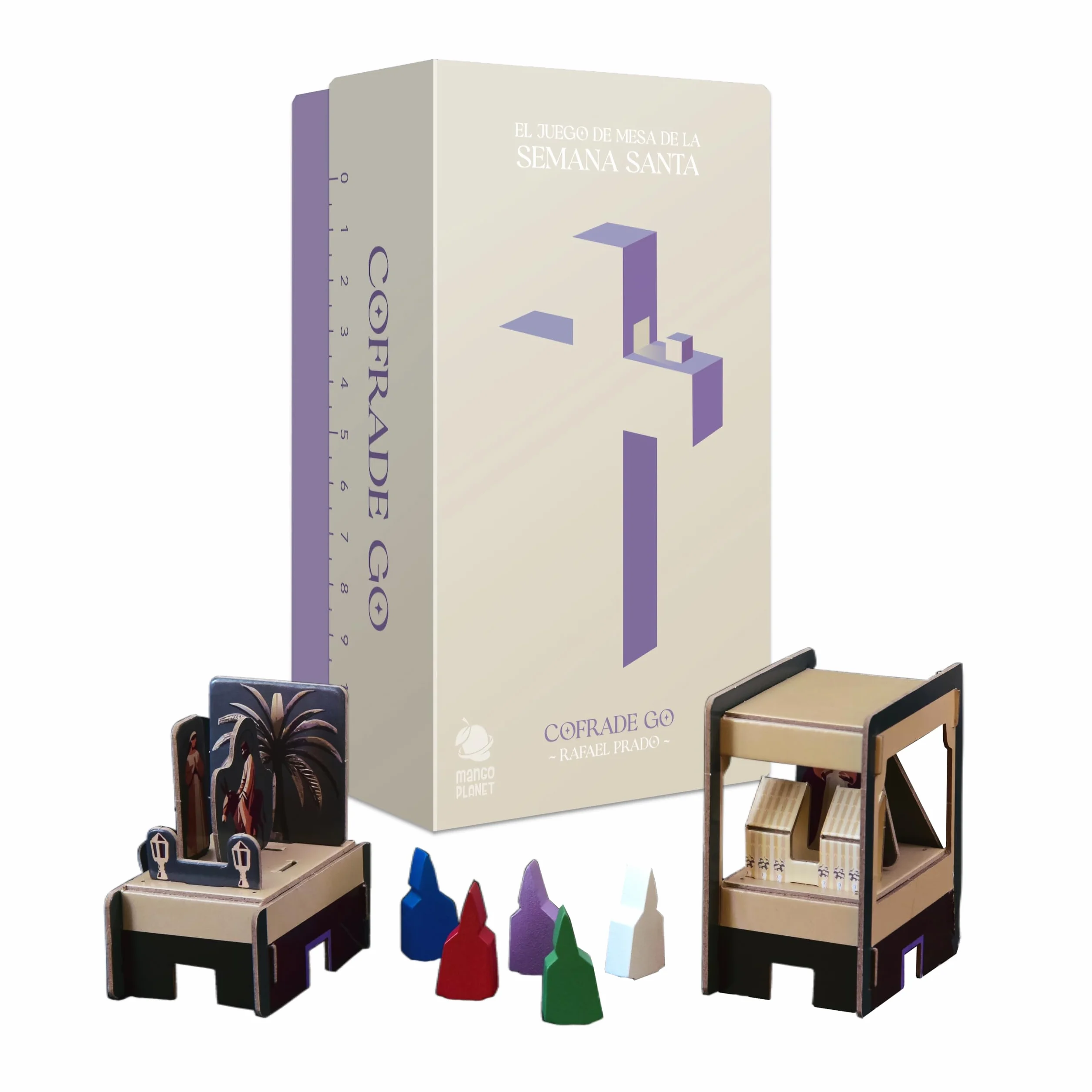 Juego de Mesa Semana Santa Figuras Pasos Tronos Cristo Virgen Palio Nazarenos Miniatura