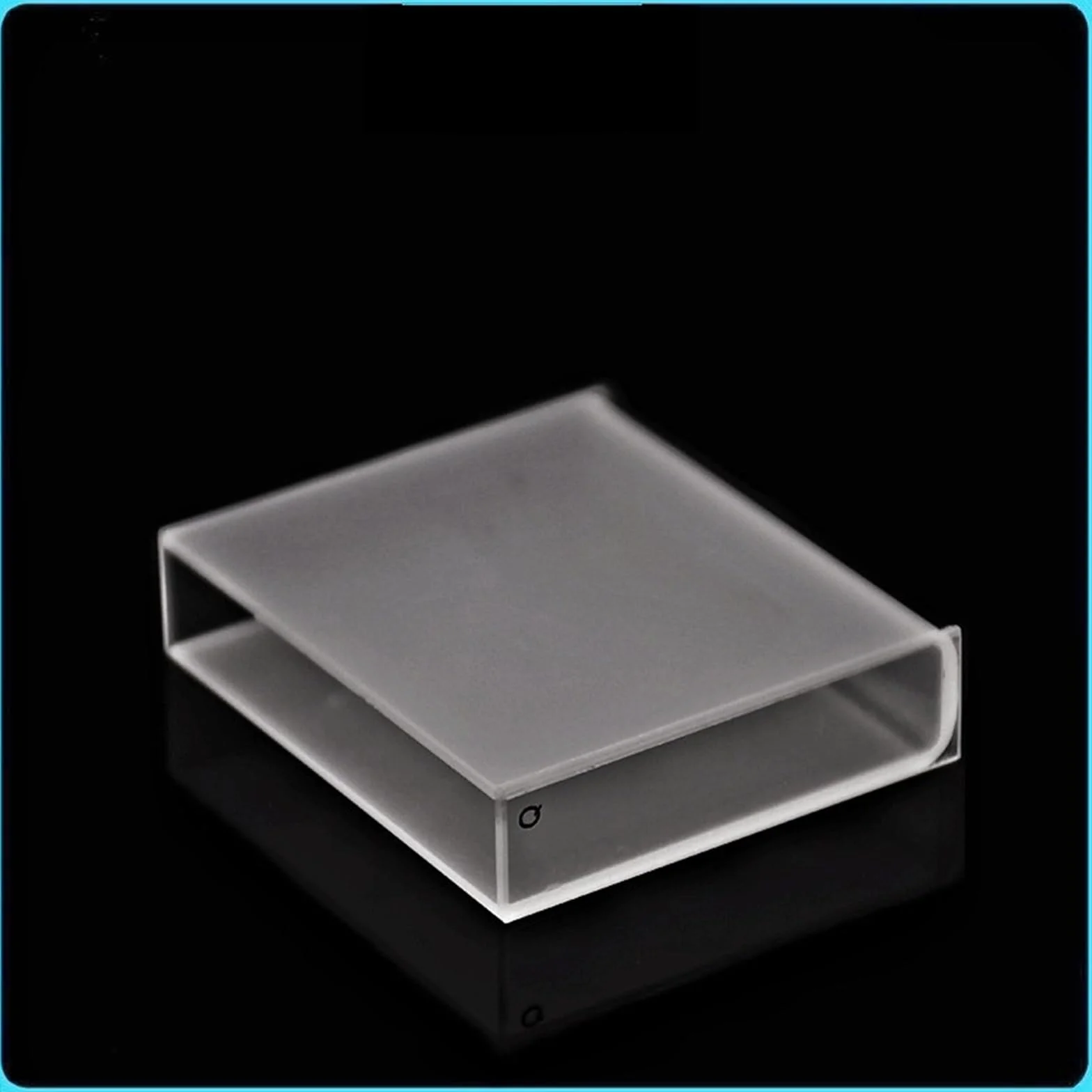 Generic Equipo de Laboratorio Celdas de absorción de Cuarzo Cubeta de Cuarzo de 50 mm (celda de Muestra líquida) 17,5 ml for espectrofotómetro Resistente a ácidos y álcalis 2/PK