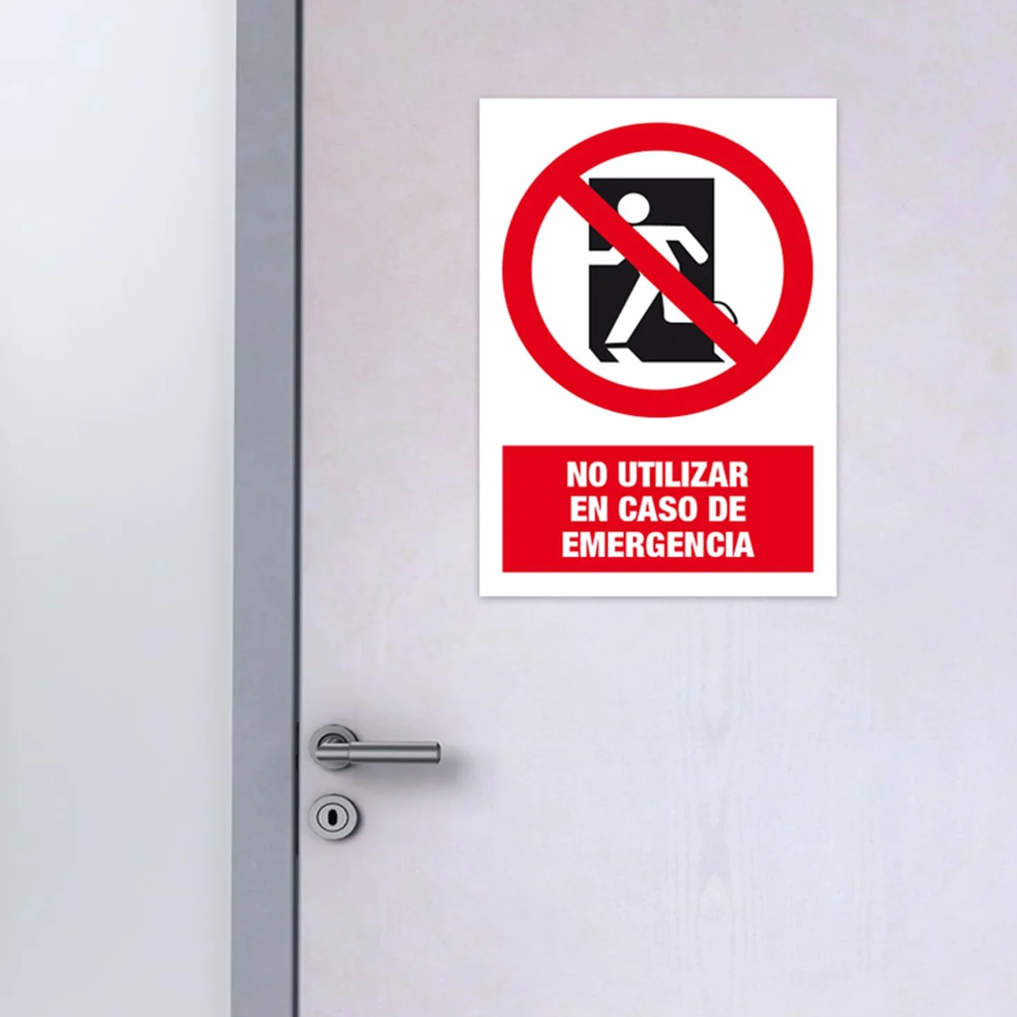 Señal magnética de prohibición "Prohibido perros"
