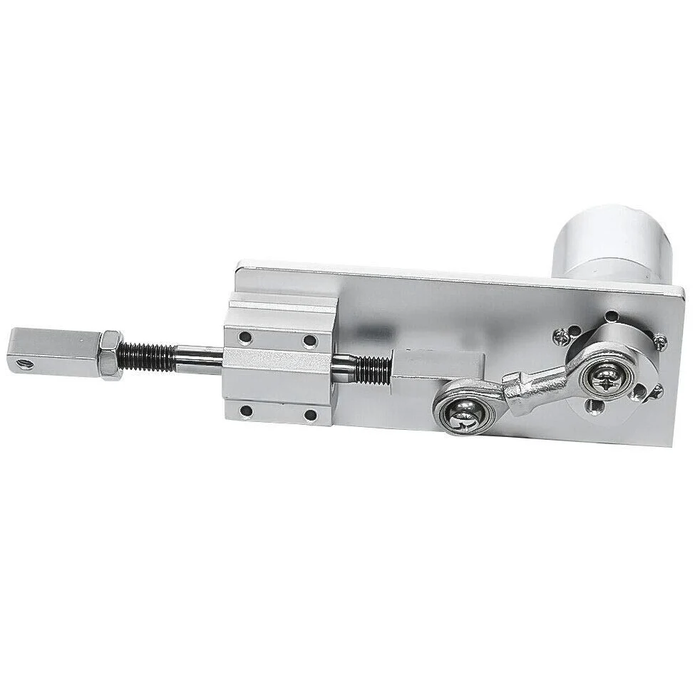 Actuador lineal eléctrico de movimiento, para ciclismo, motor alternativo DC 12 V 24 V con carrera de 12 mm, 16 mm, 20 mm, 12 Volt, 600 rpm., 600