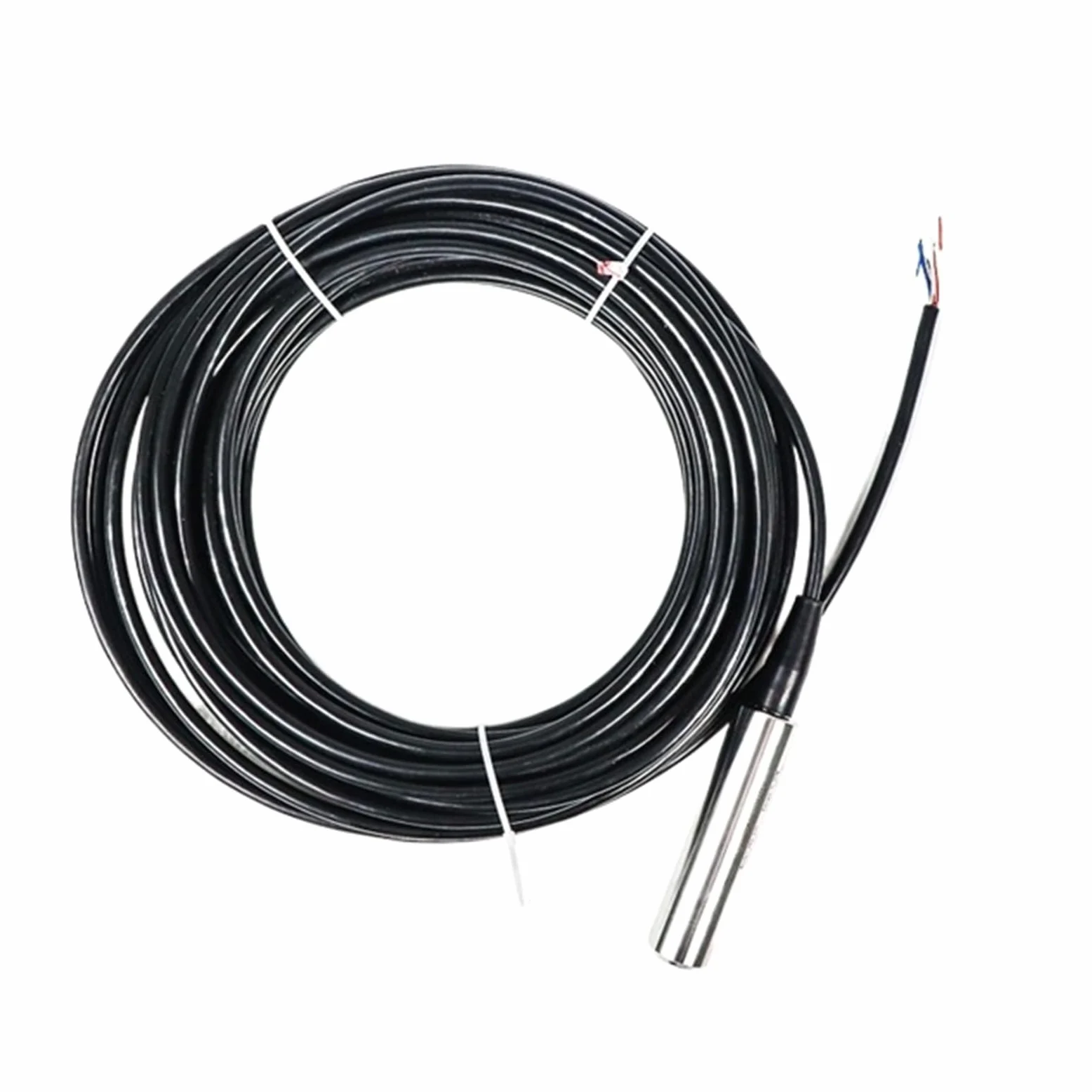 Transmisor de sensor de nivel de sonda de acero inoxidable sumergible hidrostático, 4M, 4-20ma, RS485, 0-5V, for líquido(4M 0-10V)
