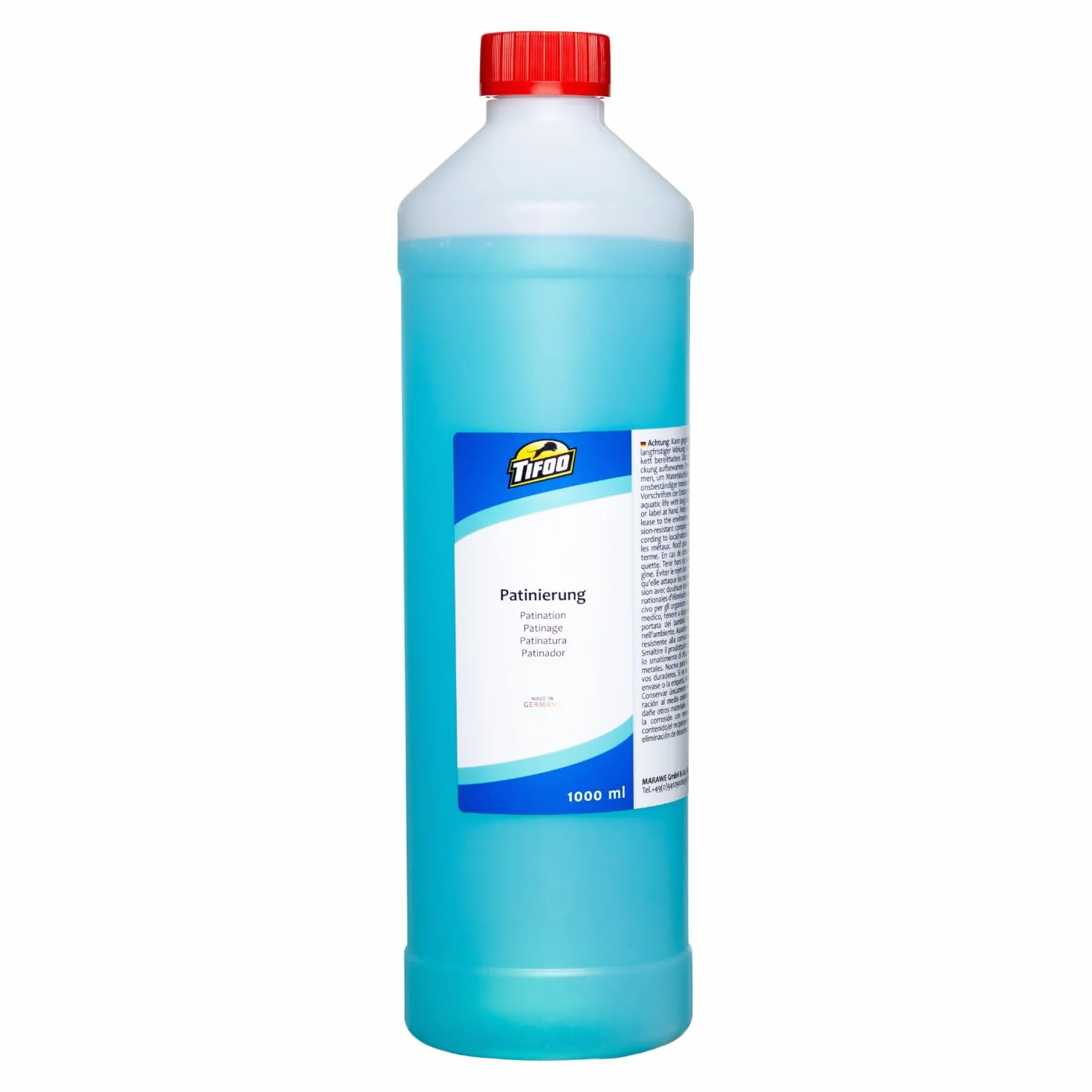 Solución Pátina para cobre y latón (1000 ml) - Patinar latón - Patinado – Para envejecimiento y coloración - Efecto patinado - Envejecedor de metal