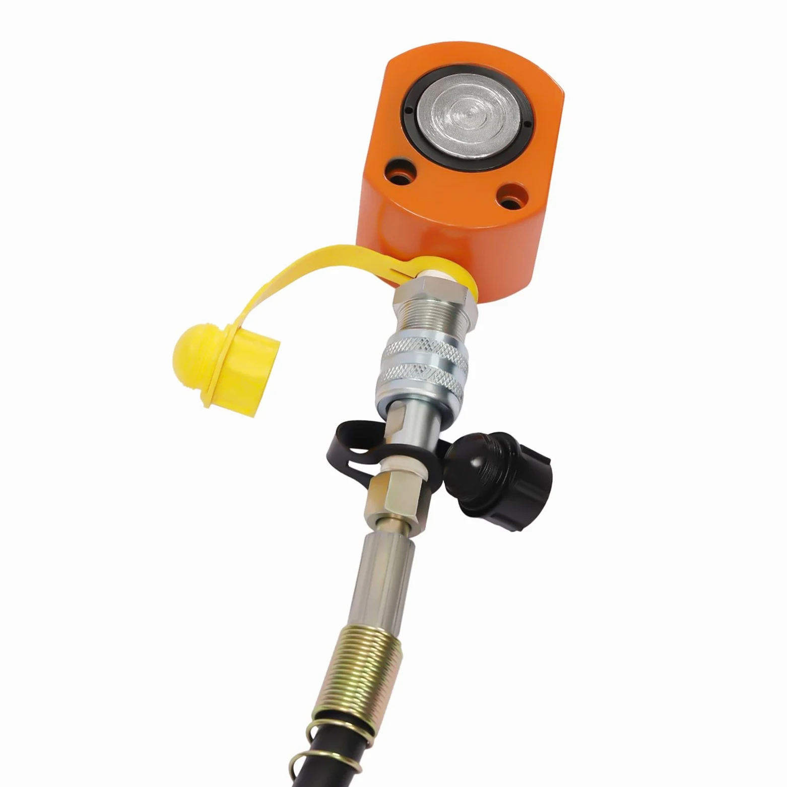 Bomba de mano hidráulica cilindro hidráulico elevador cilindro prensa cilindro hidráulico 10T con bomba hidráulica manual 70Mpa 350CC BSY-10&CP-180 Kit de bomba hidráulica manual