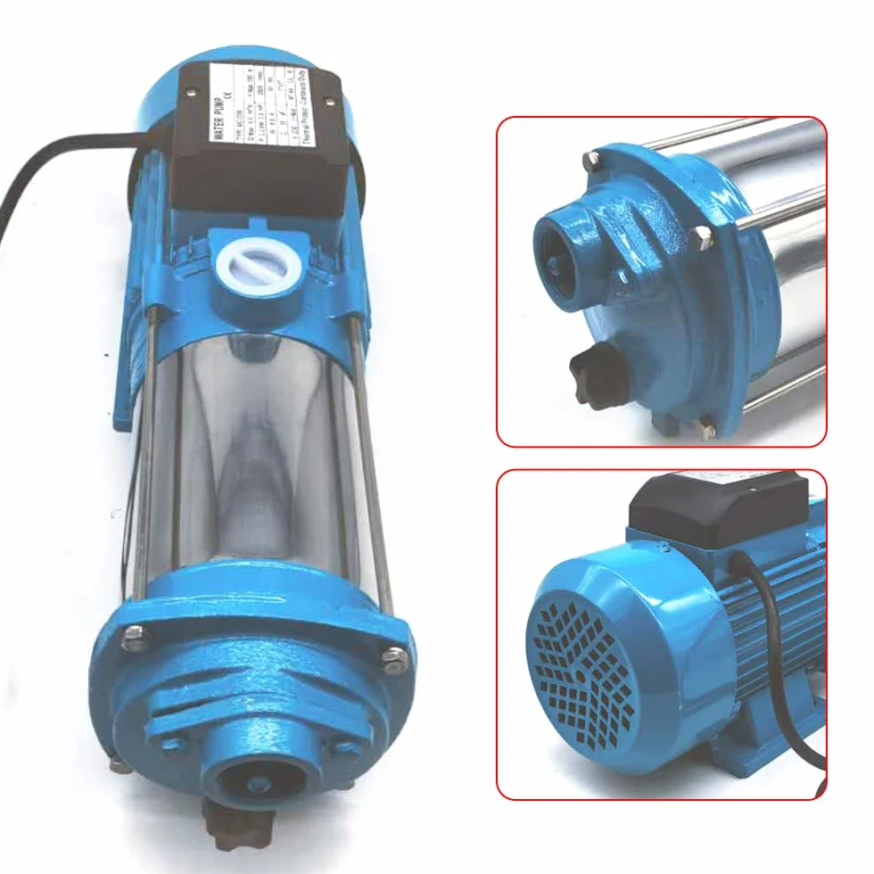 Bomba de agua, 1300 W, 2400 l/h, 9,8 bar, centrífuga para el hogar, jardín, bomba centrífuga para el jardín, bomba para el flujo