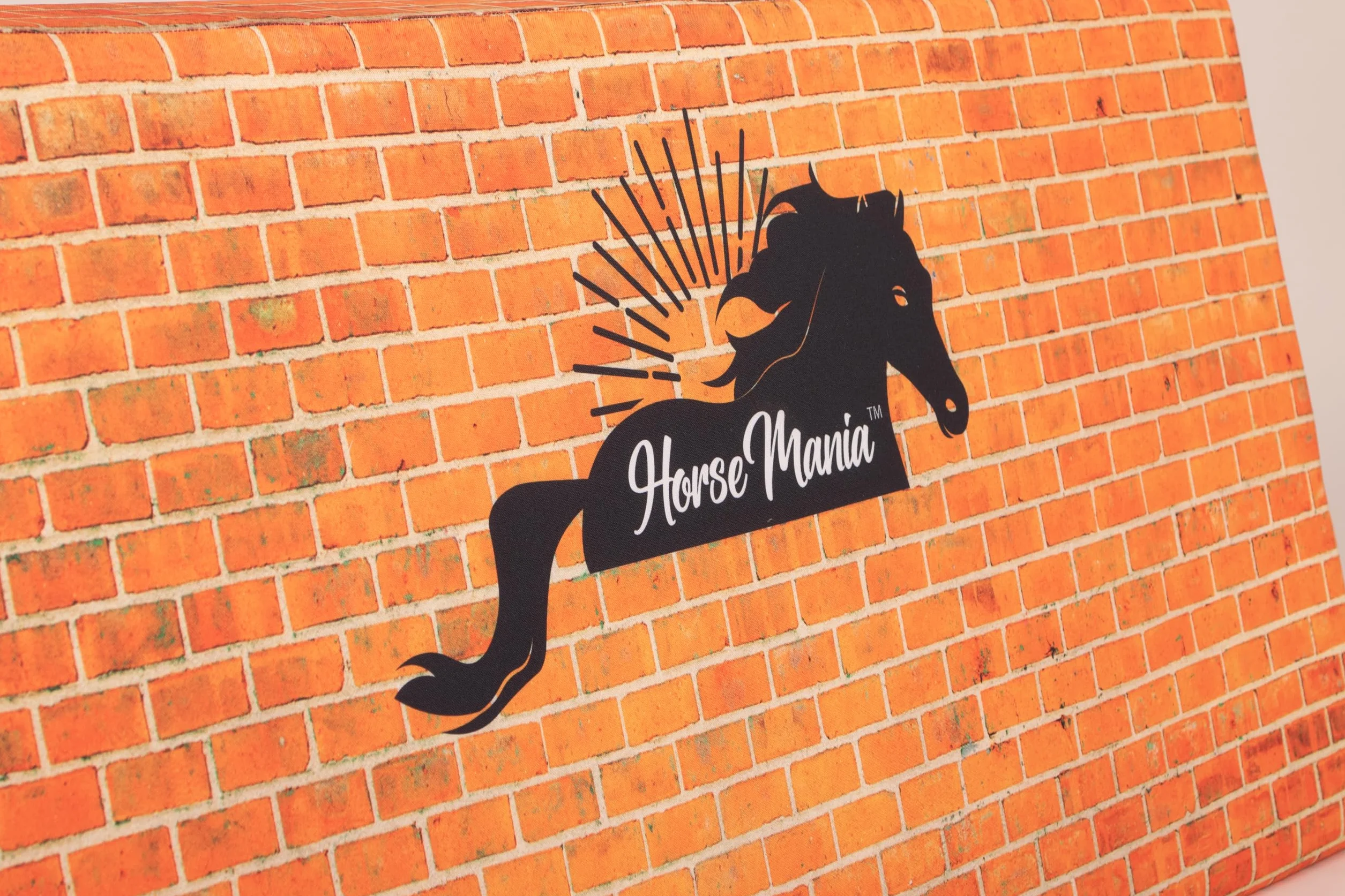 HorseMania Torneo Muro para Caballo – Pared de Espuma 110x40x50 Entrenamiento Rebote Movilidad