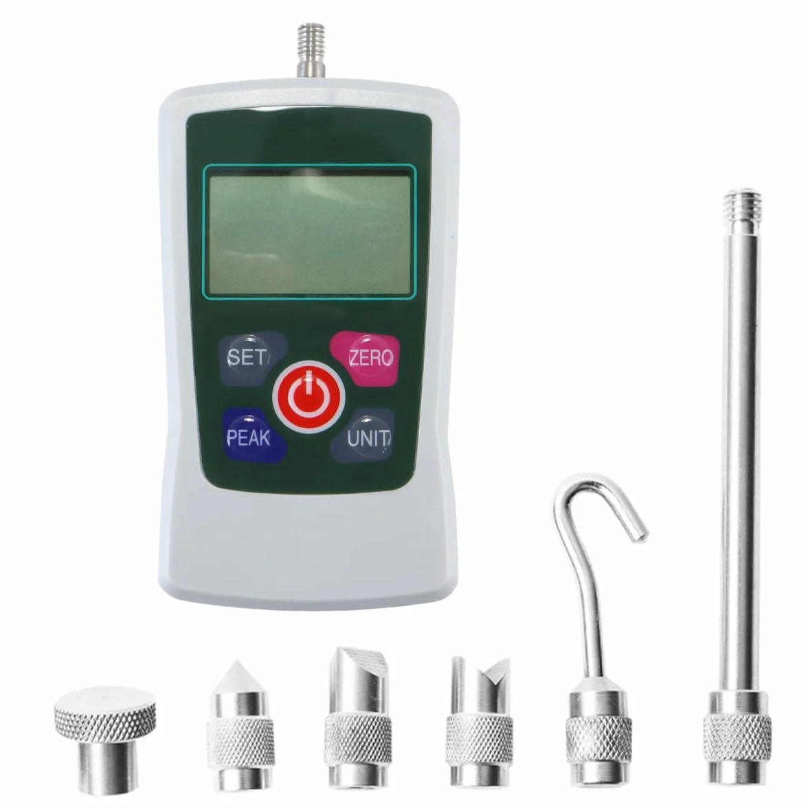 Medidor de Fuerza Digital 500 N, Medidor de Presión y Tracción Portátil