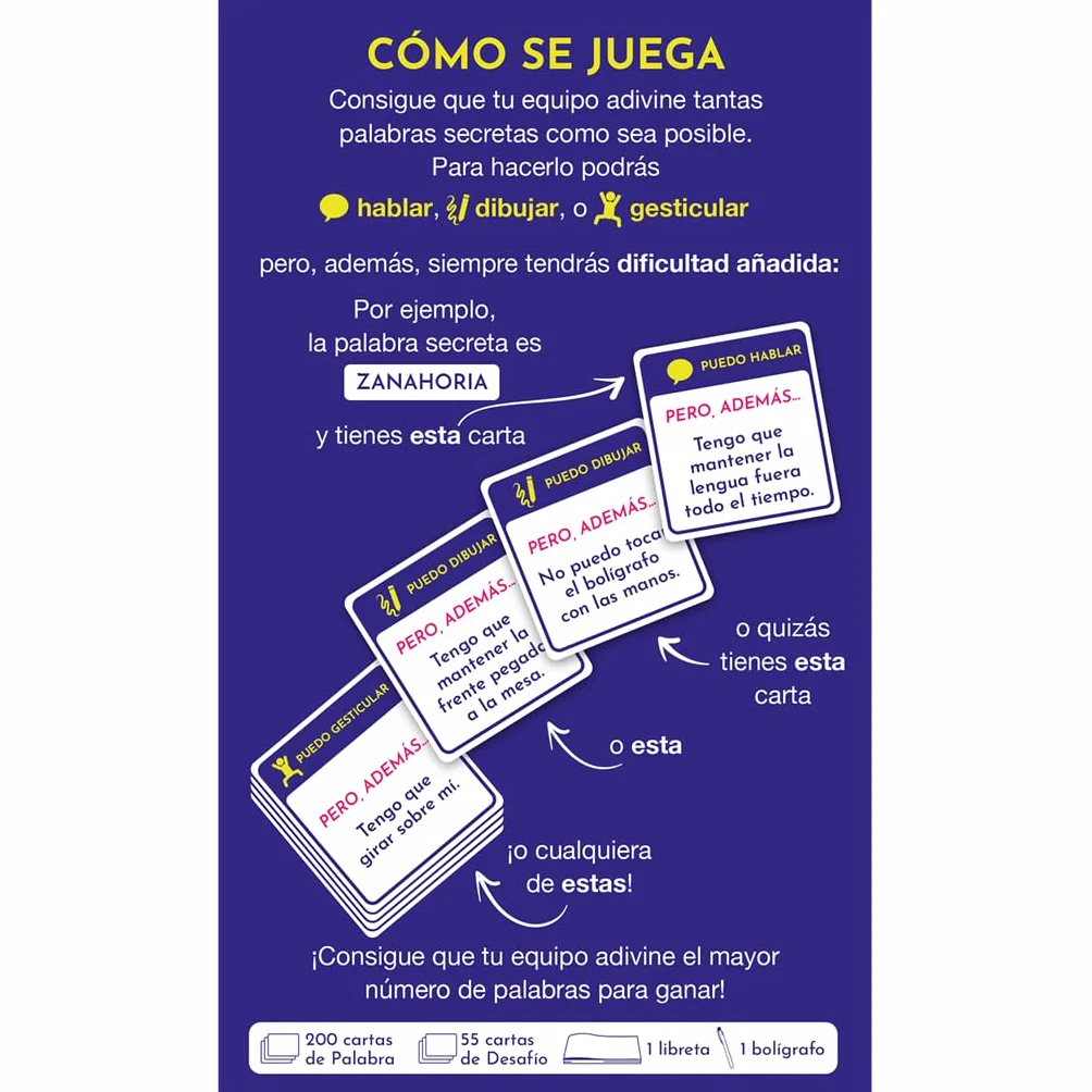 Asmodee ¿Por qué eres así? Juego de Adivinar Palabras, 14+ Años, 2+ Jugadores, 15 Minutos