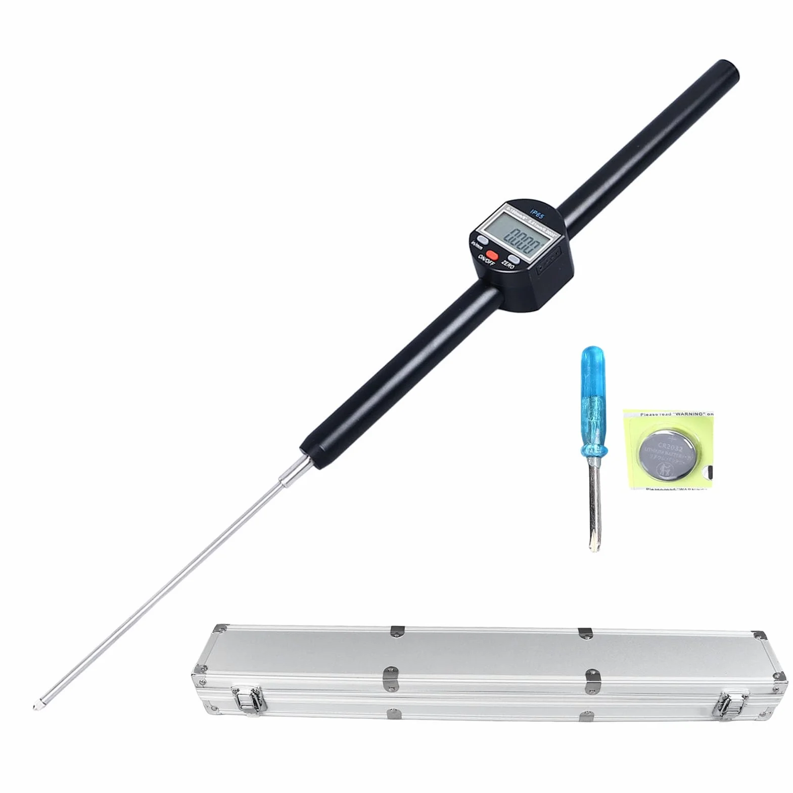 Fafeicy Dial Digital Electrónico para Alta Precisión para Editar y Probar la Aleación de Aluminio de 0 a 150 Mm