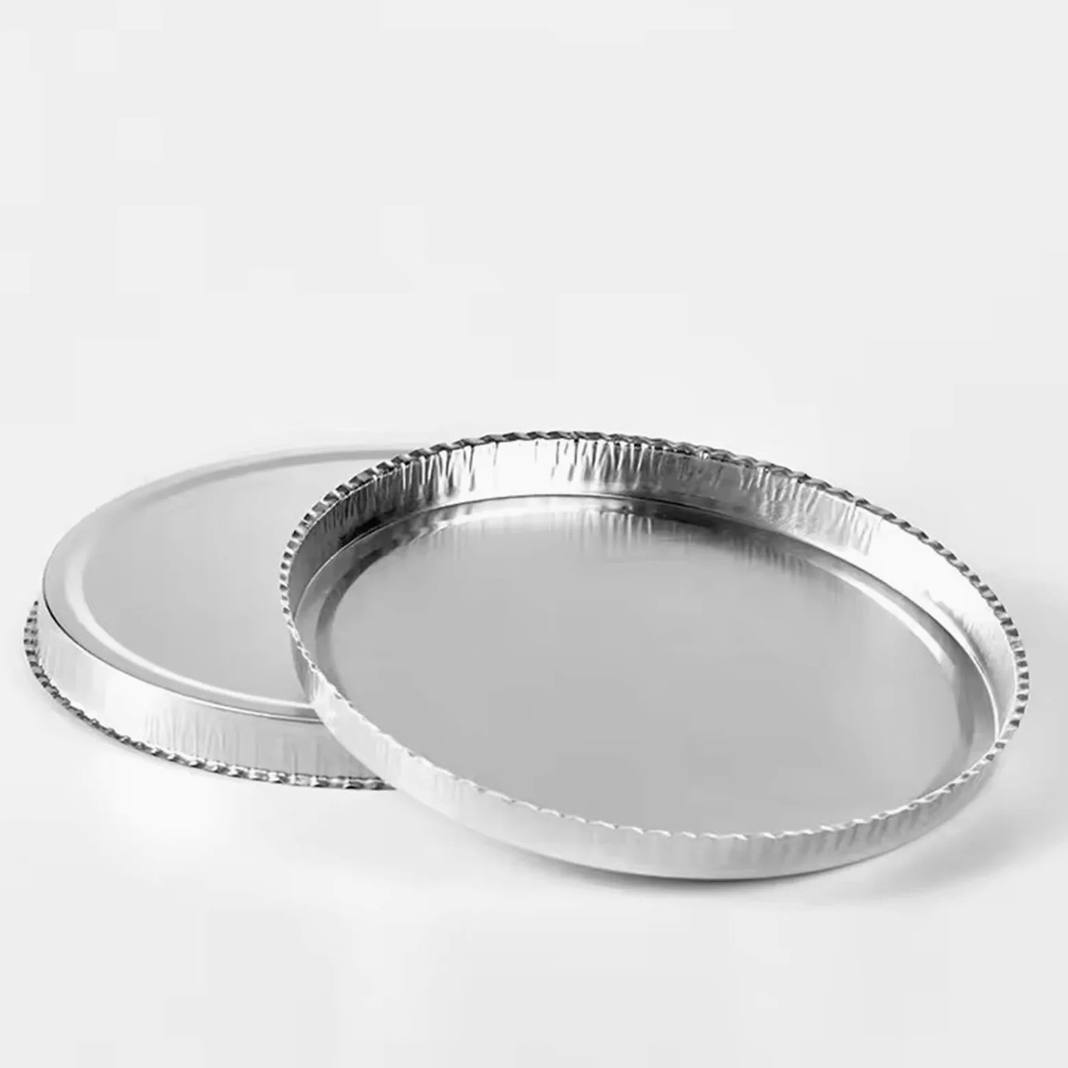 Bandeja De Pesaje De Papel De Aluminio para Laboratorio, Analizador De Humedad, Bandeja De Muestra Desechable, Diámetro 90 MM, 50 Unidades/Caja,250
