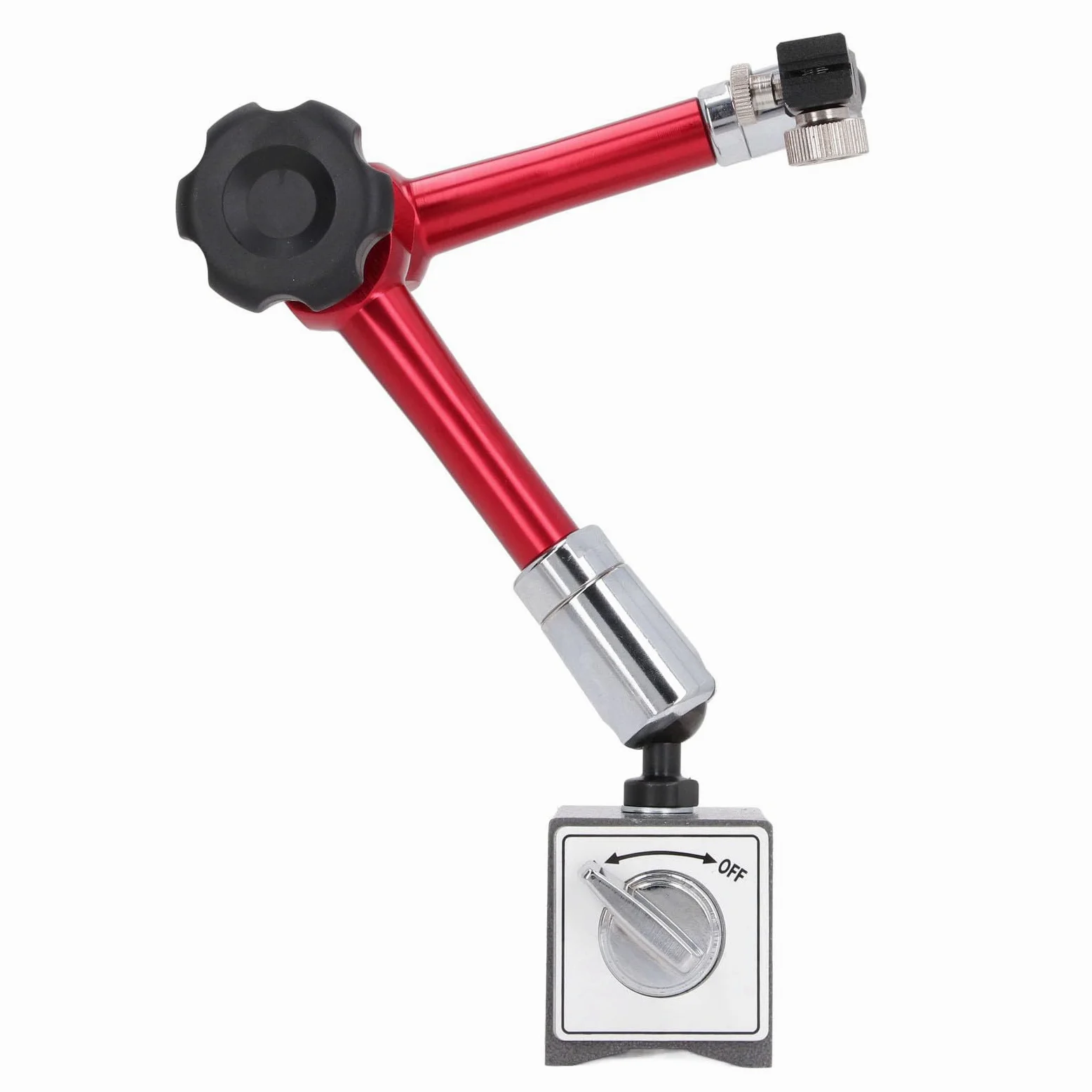 Soporte de base magnética Soporte de brazo flexible ajustable universal Soporte de brazo hidráulico para indicador de dial digital DK-H4