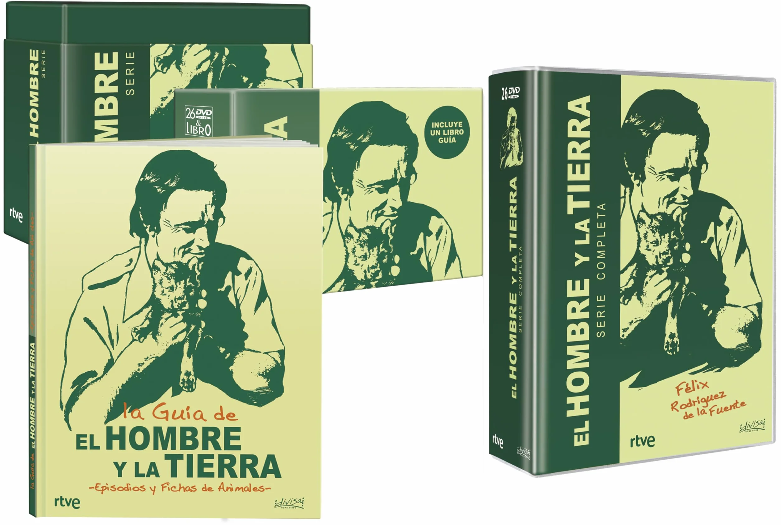 El Hombre Y La Tierra Colección Completa + Libro