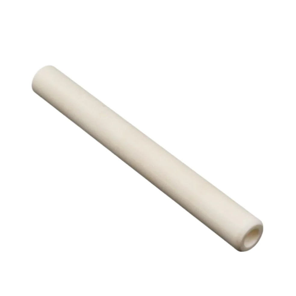 4 tubos cerámicos de alúmina de 100 mm: tubos huecos de combustión resistentes a altas temperaturas for aplicaciones eléctricas.(6x9x100mm)