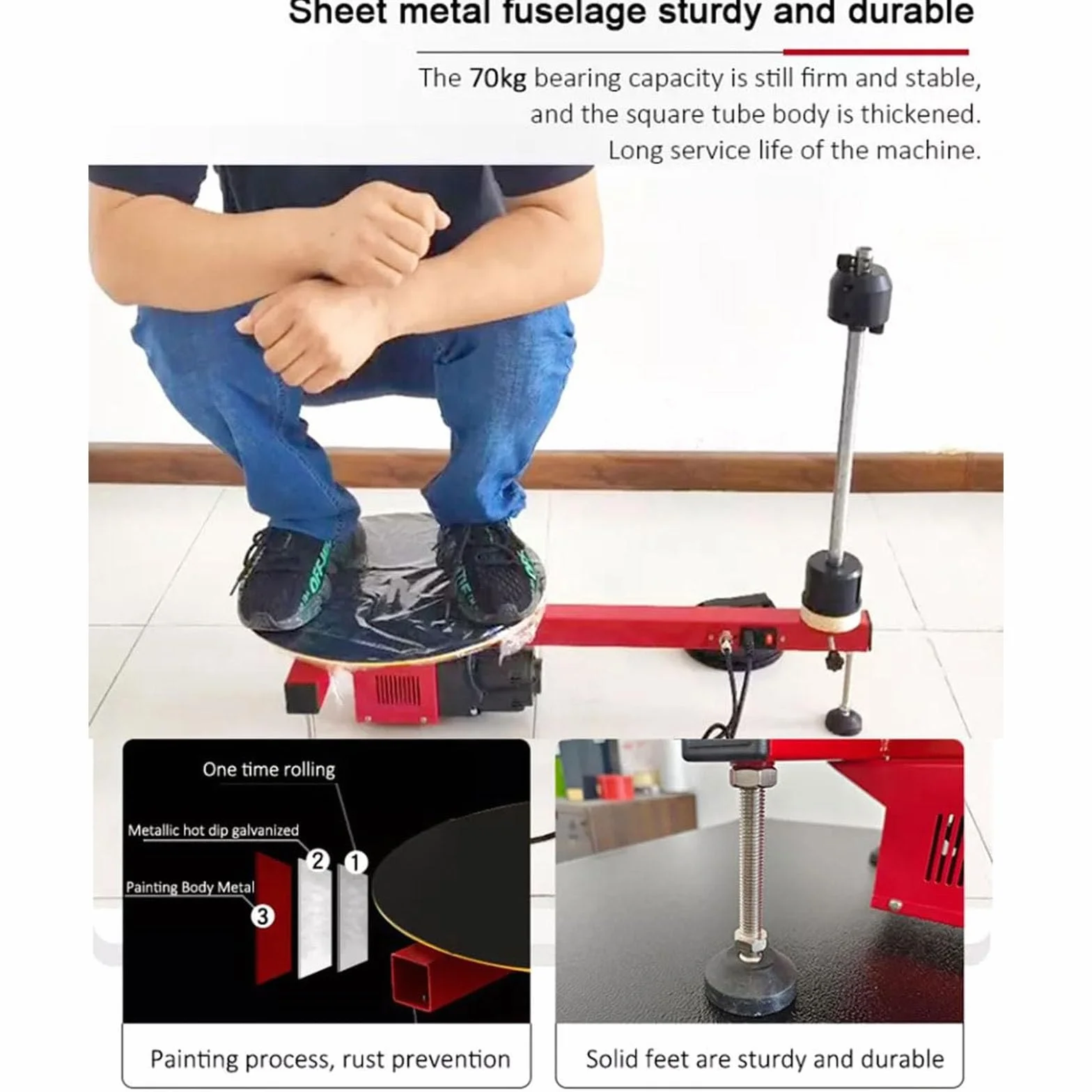 Máquina Envolvedora Eléctrica De Película Estirable, Máquina Envolvedora De Paletas Completamente Automática, Velocidad 30 RPM, Diámetro De La Plataforma Giratoria 40 Cm, Máquina Empacadora De