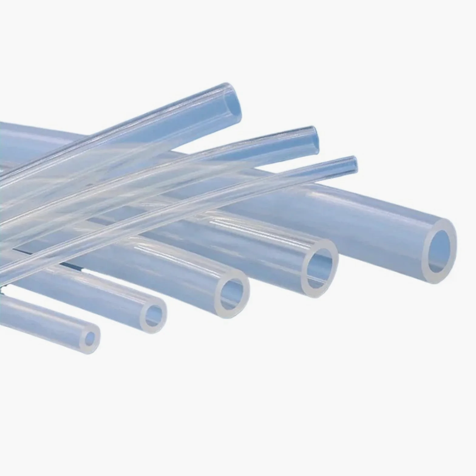 Manguera de silicona Manguera de goma silicona Flexible transparente 1/5/10M ID 0,5 1 2 3 4 6 7 8 9 10 12 13 14mm(5 Meters,ID 9mm x 14mm OD)