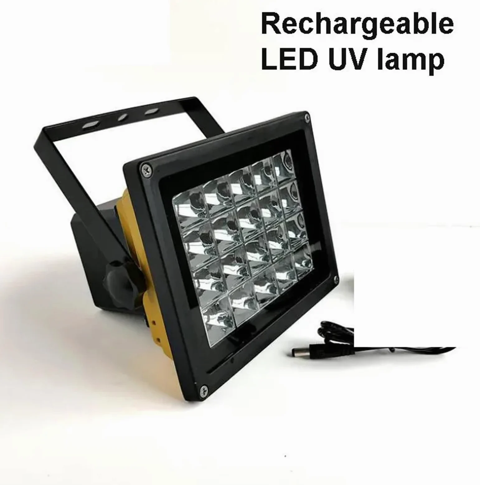 Lámpara de curado UV LED Lámpara UV de 200 W, 365 NM y 395, Recargable, curado rápido, portátil, for impresión 3D con Tinta Aceite Verde(395nm,60W)
