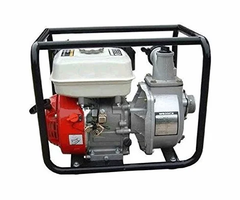 Bomba de agua motobomba 30000 L/H litros hora motor gasolina 4 tiempos