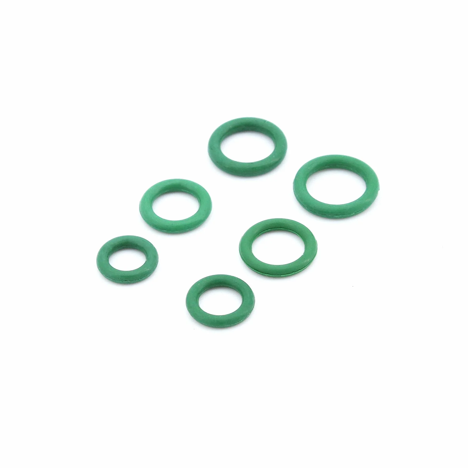 Juego de Aros Tóricos 530 Pcs 18 Tamaños Kit de Juntas de Goma para Aire Acondicionado de Coche