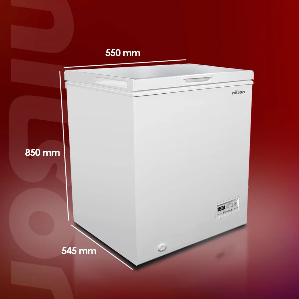 Nilson Congelador Horizontal Blanco NCH1001EDC 98 Litros Dual Cooling 4 Star Super Congelación