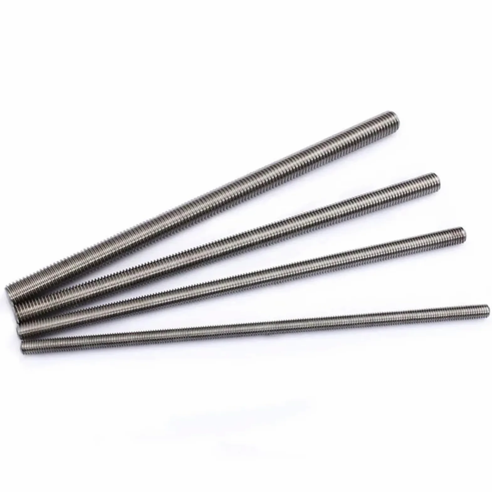 Varilla Roscada Varilla de Rosca Completa de Acero Inoxidable M2-M20 304, Varilla de Tornillo, Rosca de Perno sin Cabeza, Perno roscado Completo para ConstruccióN, Industria(5pcs,M8 x 250)