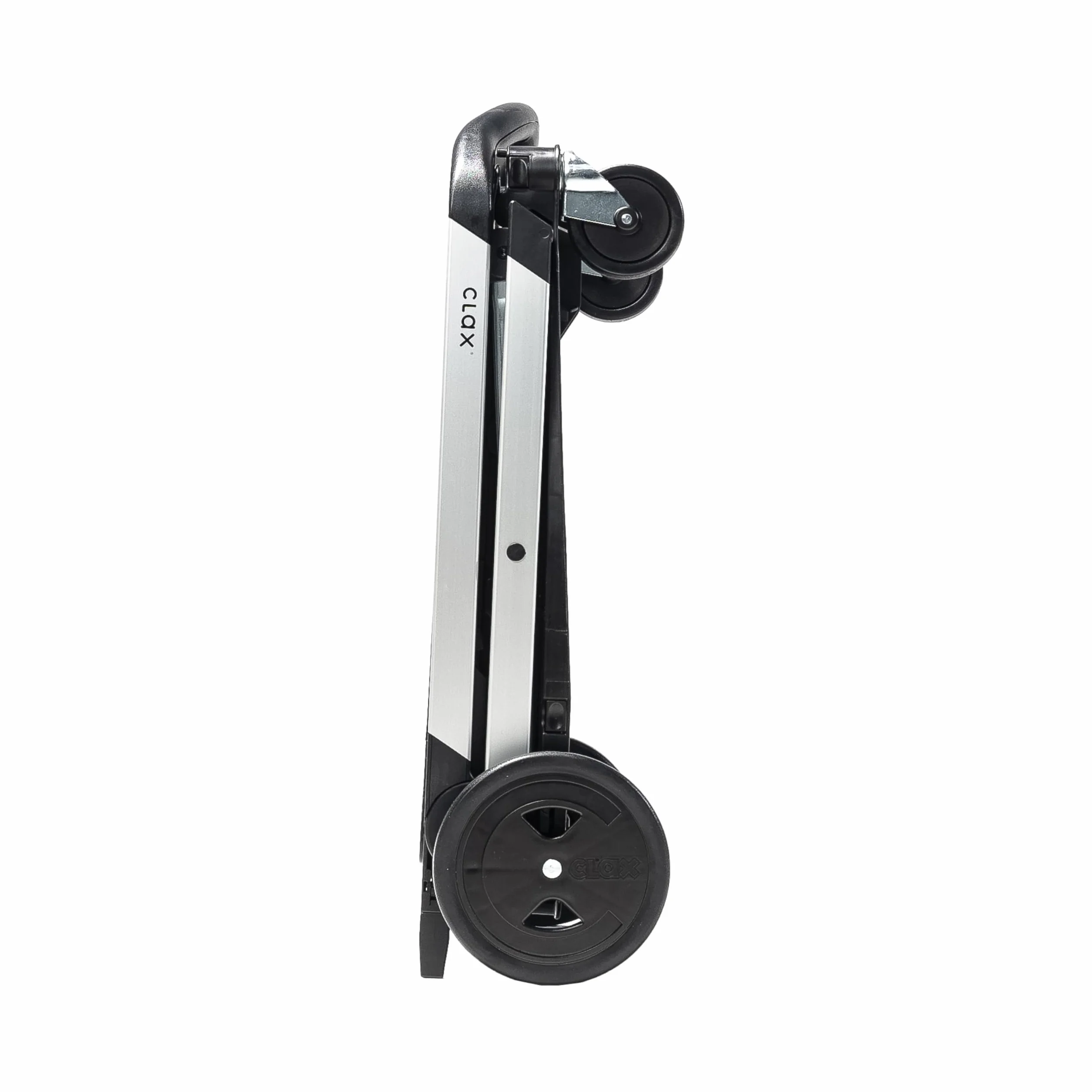 CLAX® Carro de Transporte | Carro Plegable | Carro de Bandejas | con Caja Plegable Gratuita | Negro (Black Edition) | Plegable