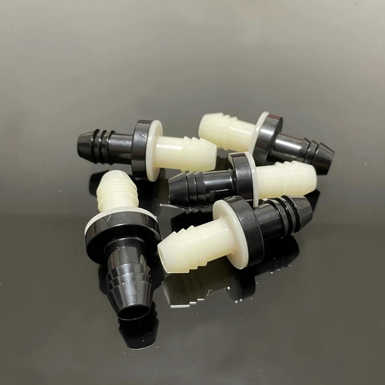 20 Piezas válvula de retención de plástico PA66 de 3/8 Pulgadas for Tanque de Combustible(Five Sixteenth Inch)