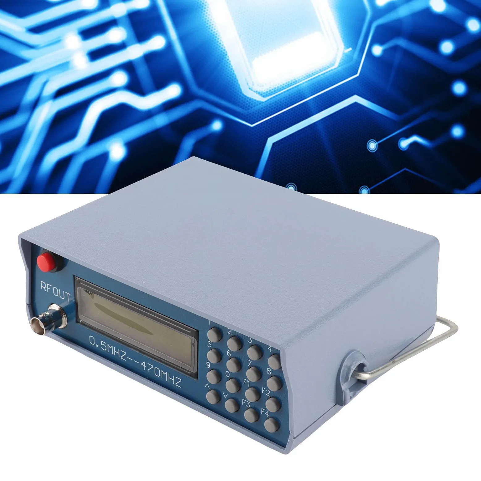 Generador De Señal De RF, Generador De Señal De Audio De Baja Frecuencia, Fuente De Señal, Acondicionamiento De La Fuente De Señal, Para Líneas De Producción, 0,5 MHZ-470 MHZ