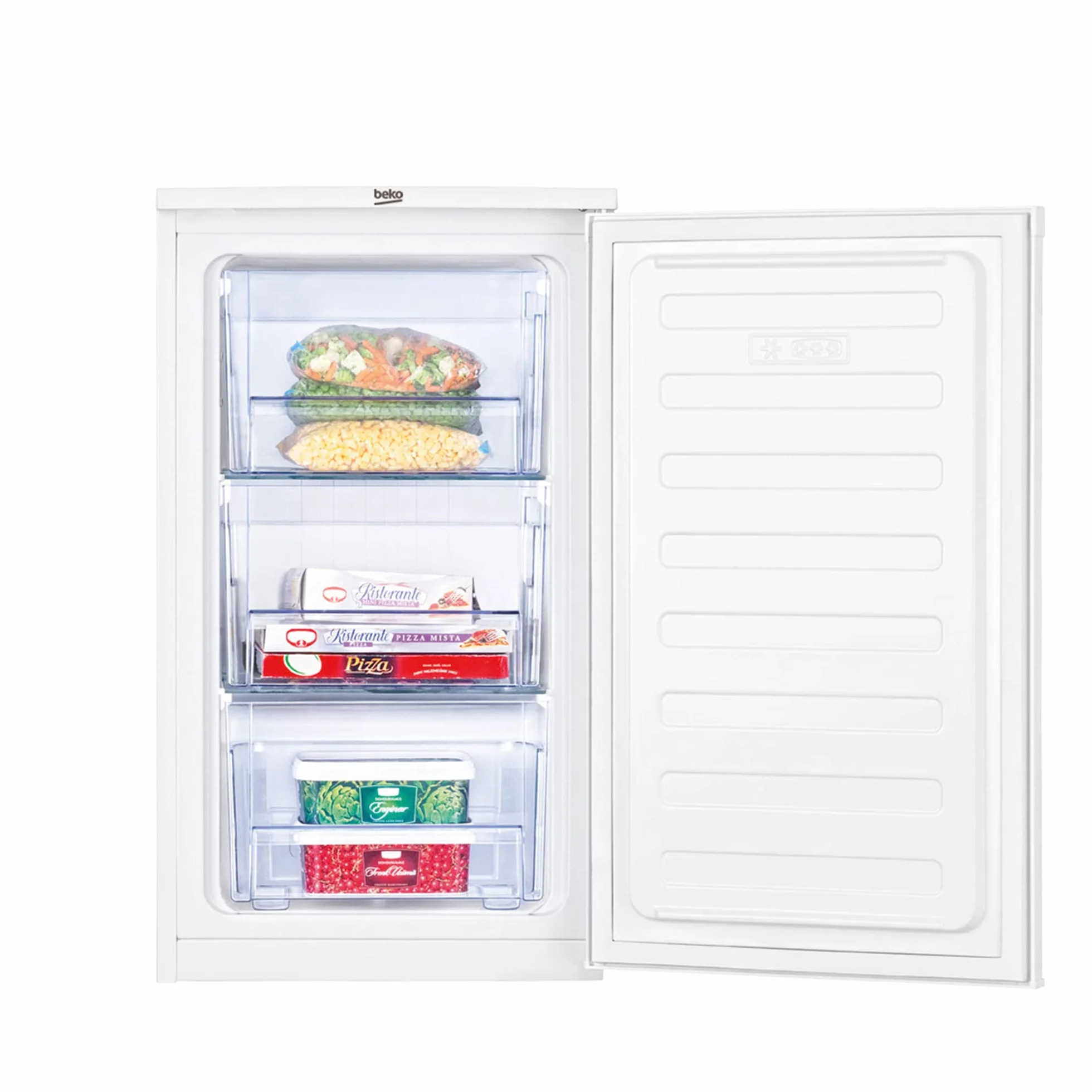 Beko FS166020 Congelador Vertical Bajo Encimera 81.8 cm A+ 4 Estrellas Frío Cíclico