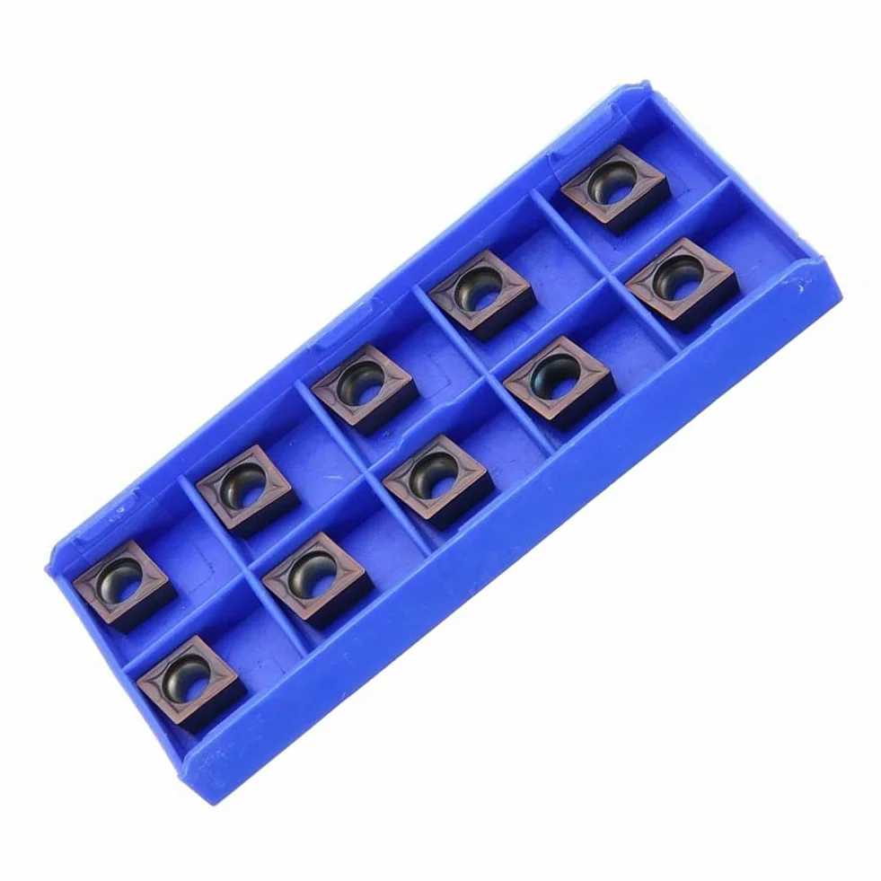 CCMT09T308 VP15TF Insertos de carburo indexables CCMT 32.52 10 piezas herramienta de torneado
